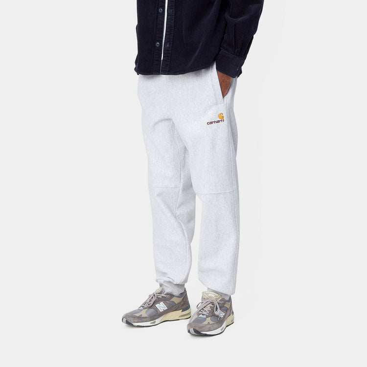 AMERICAN SCRIPT JOGGING PANT - Ash Heather