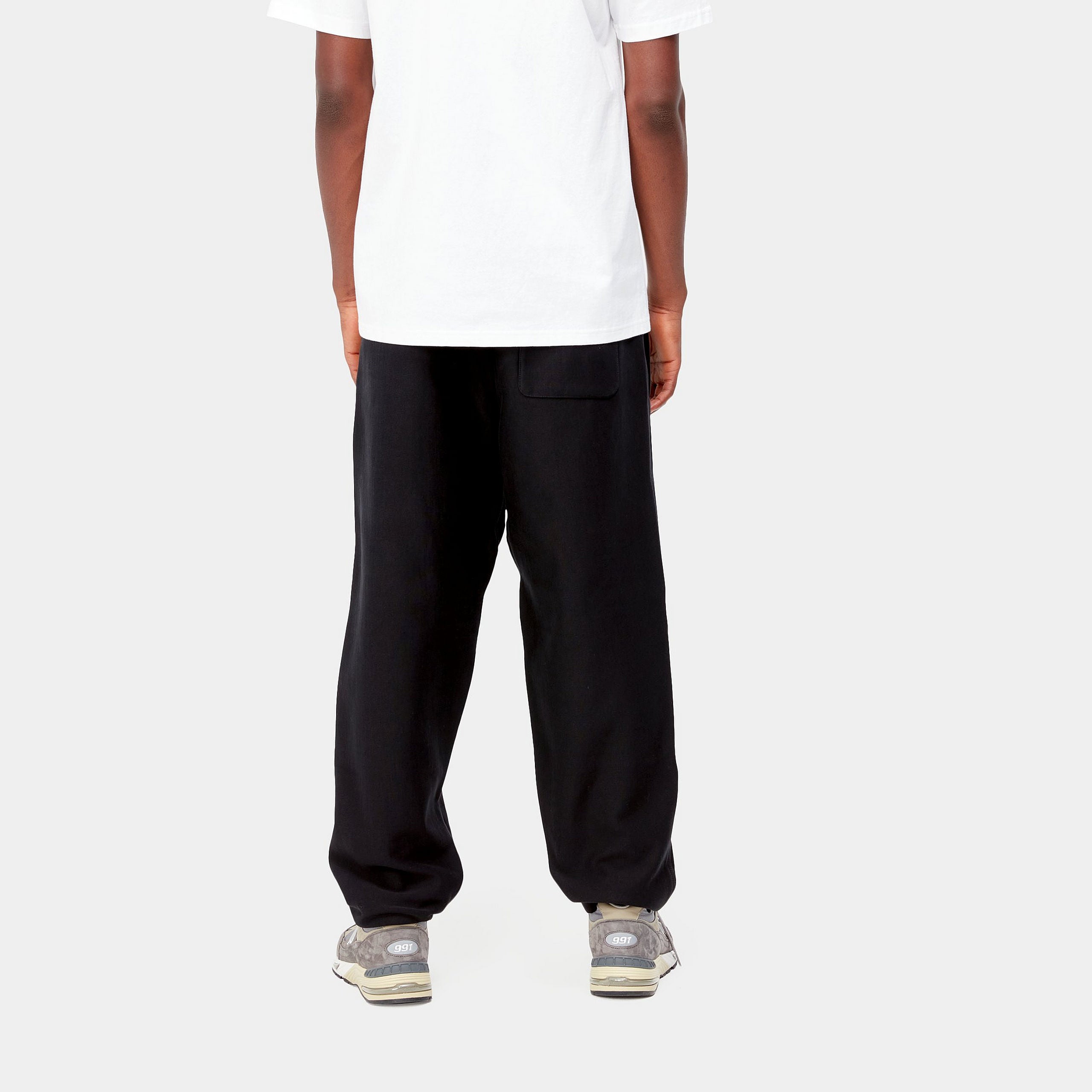 AMERICAN SCRIPTJOGGING PANT - Black