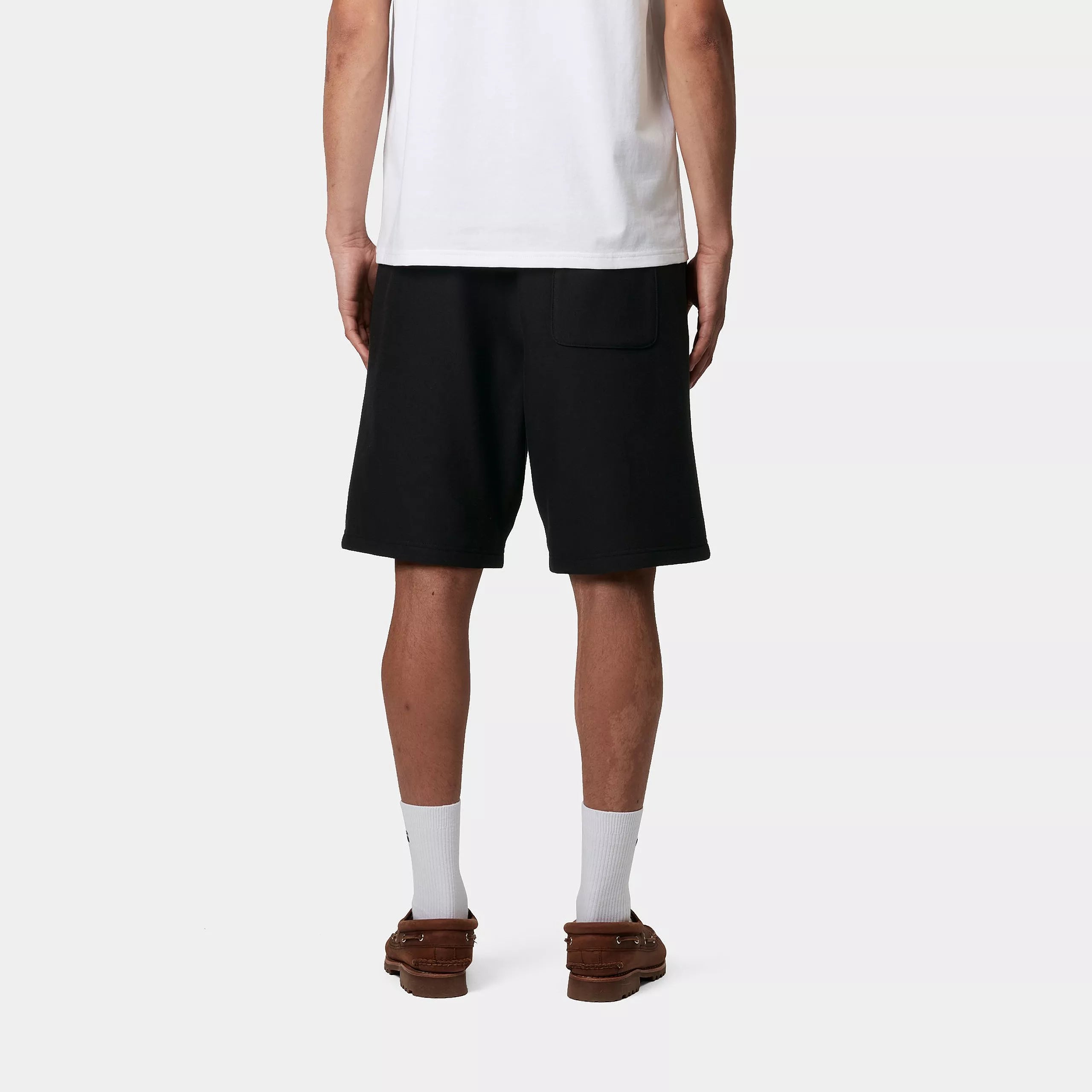 AMERICAN SCRIPT SWEAT SHORT - Black