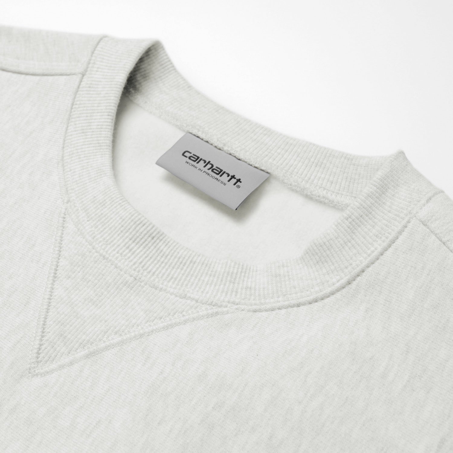 AMERICAN SCRIPT SWEAT - Ash Heather