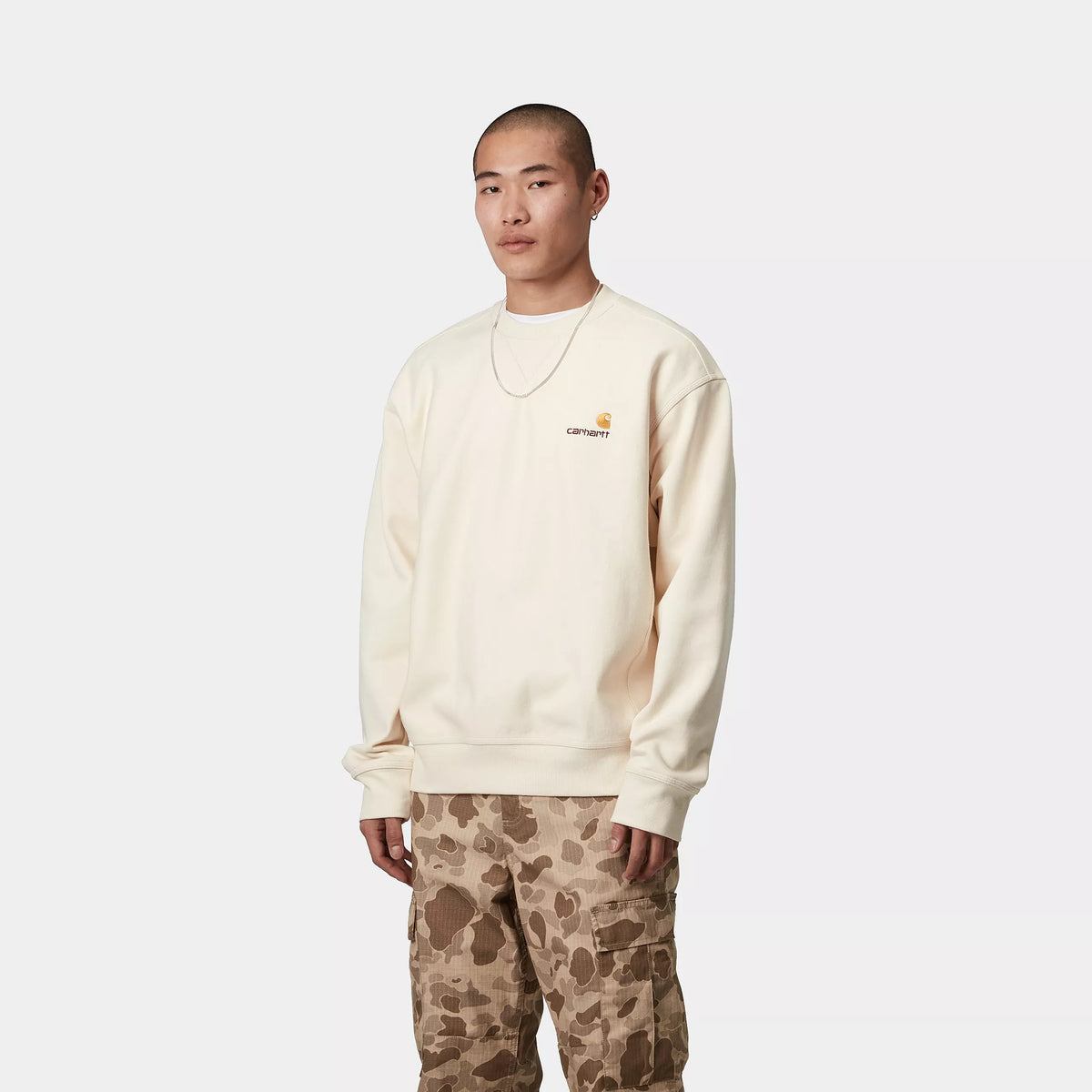 AMERICAN SCRIPT SWEAT - Natural 2