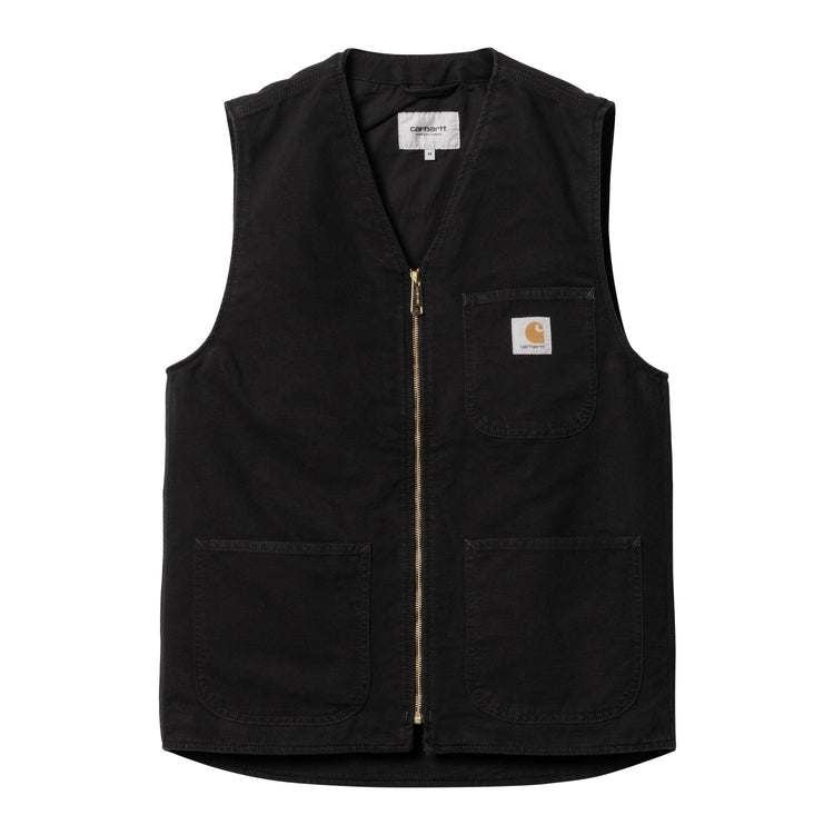 ARBOR VEST - Black (aged canvas)