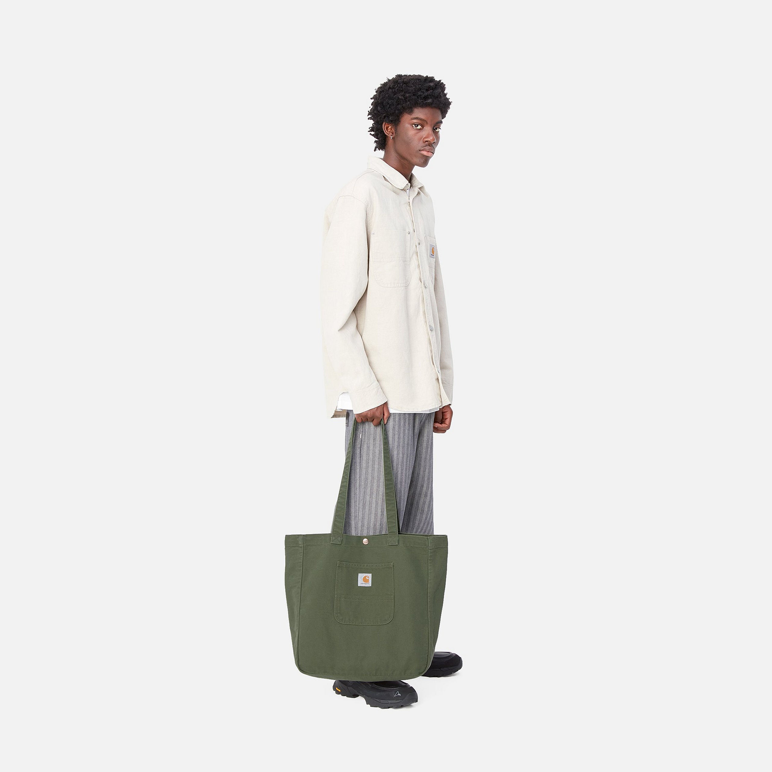 BAYFIELD TOTE - Tarragon (rinsed)