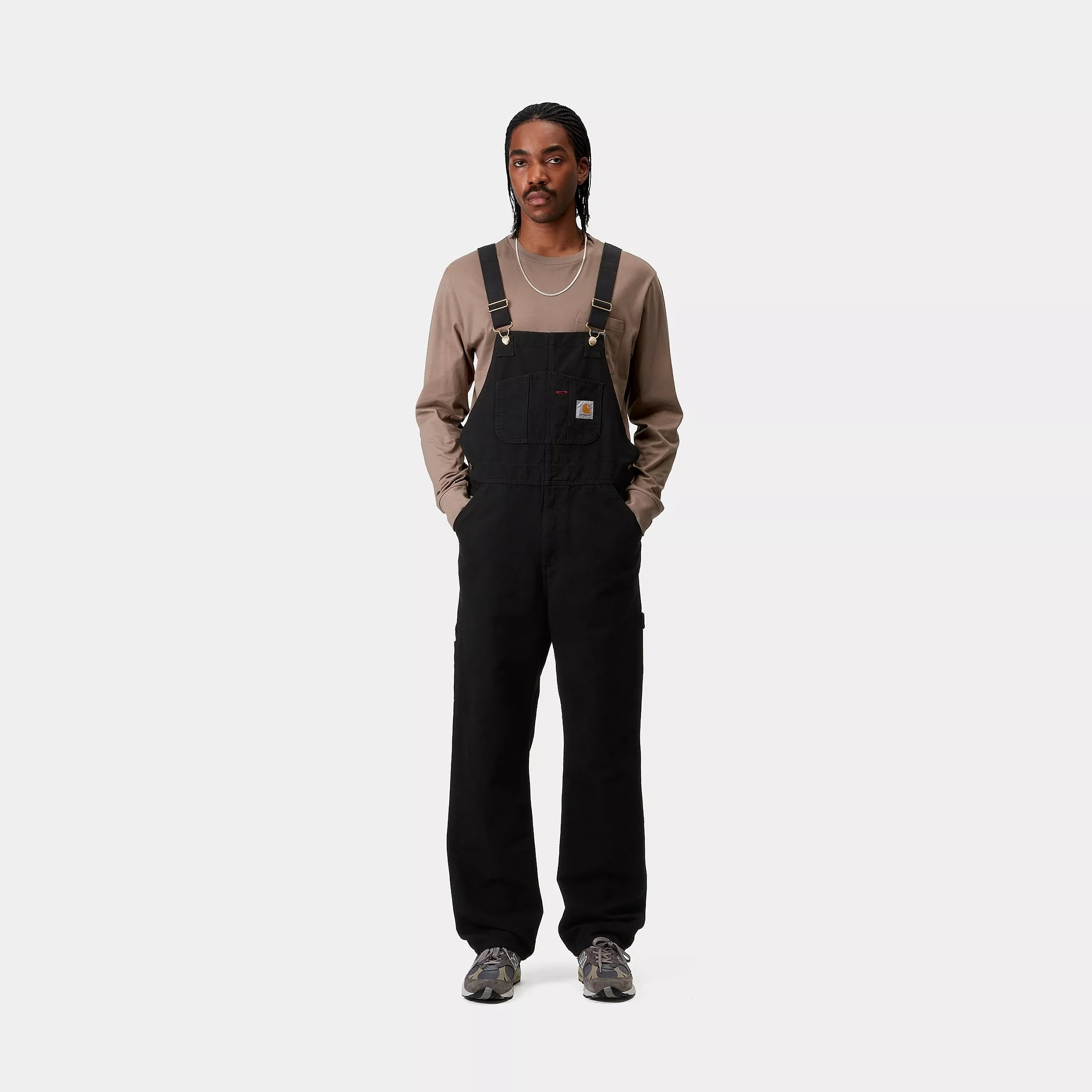 BIB OVERALL - Black (rinsed)