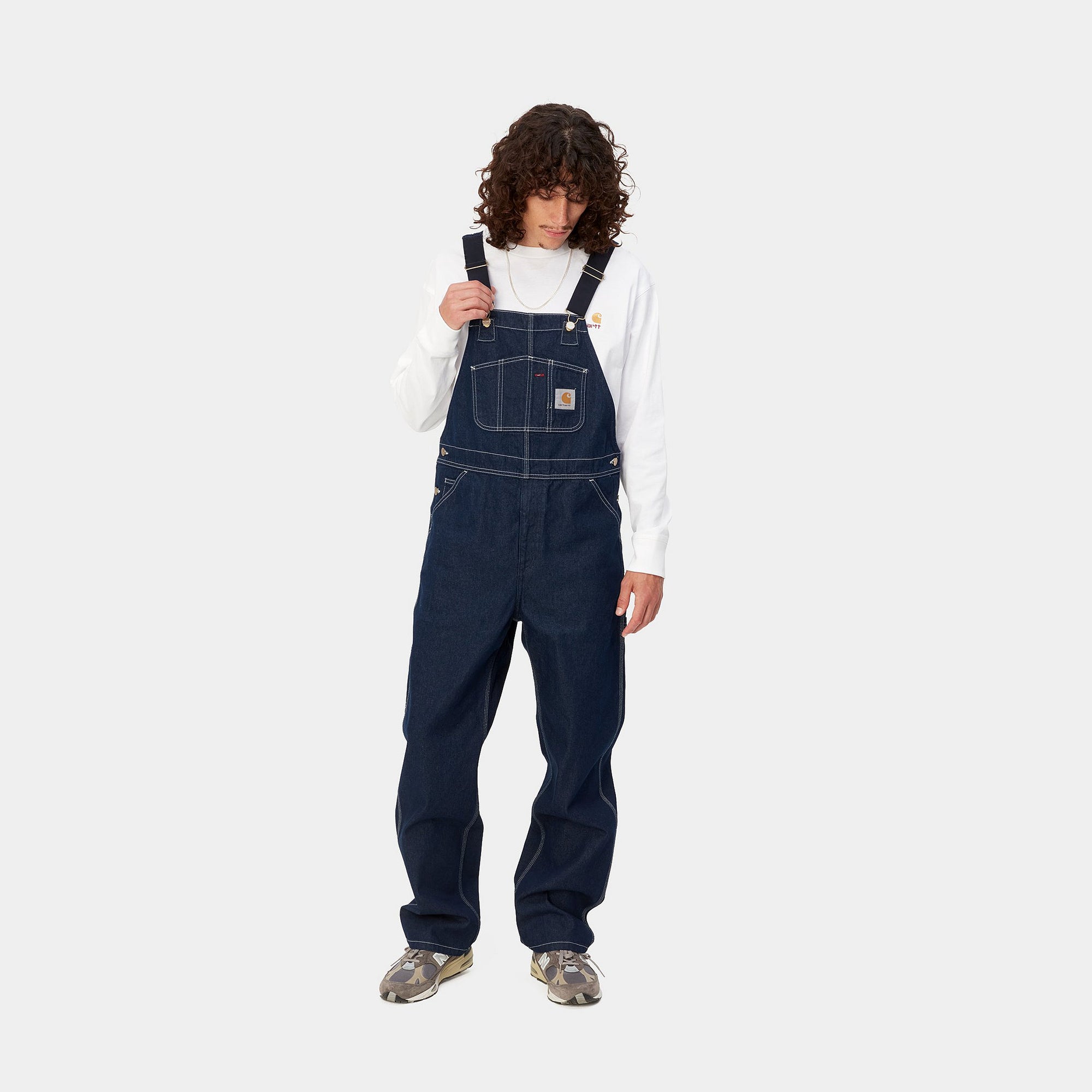 新作入荷!!】 Carhartt◇オーバーオール/WIP/BIB OVERALL/32/コットン