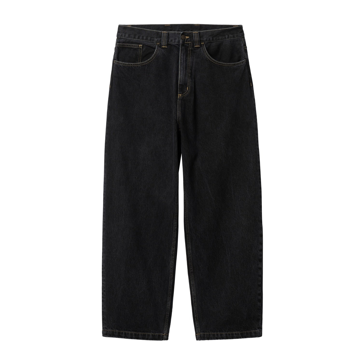 BRANDON PANT - Black (stone washed)