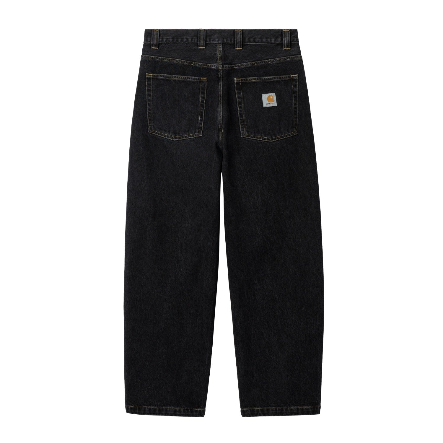 BRANDON PANT - Black (stone washed)