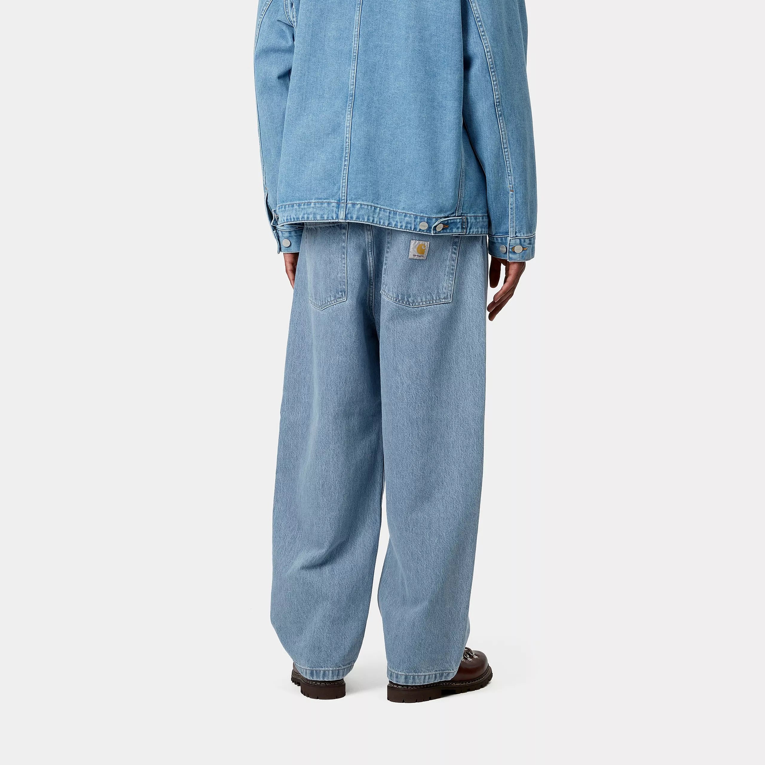 BRANDON PANT - Blue (stone bleached)