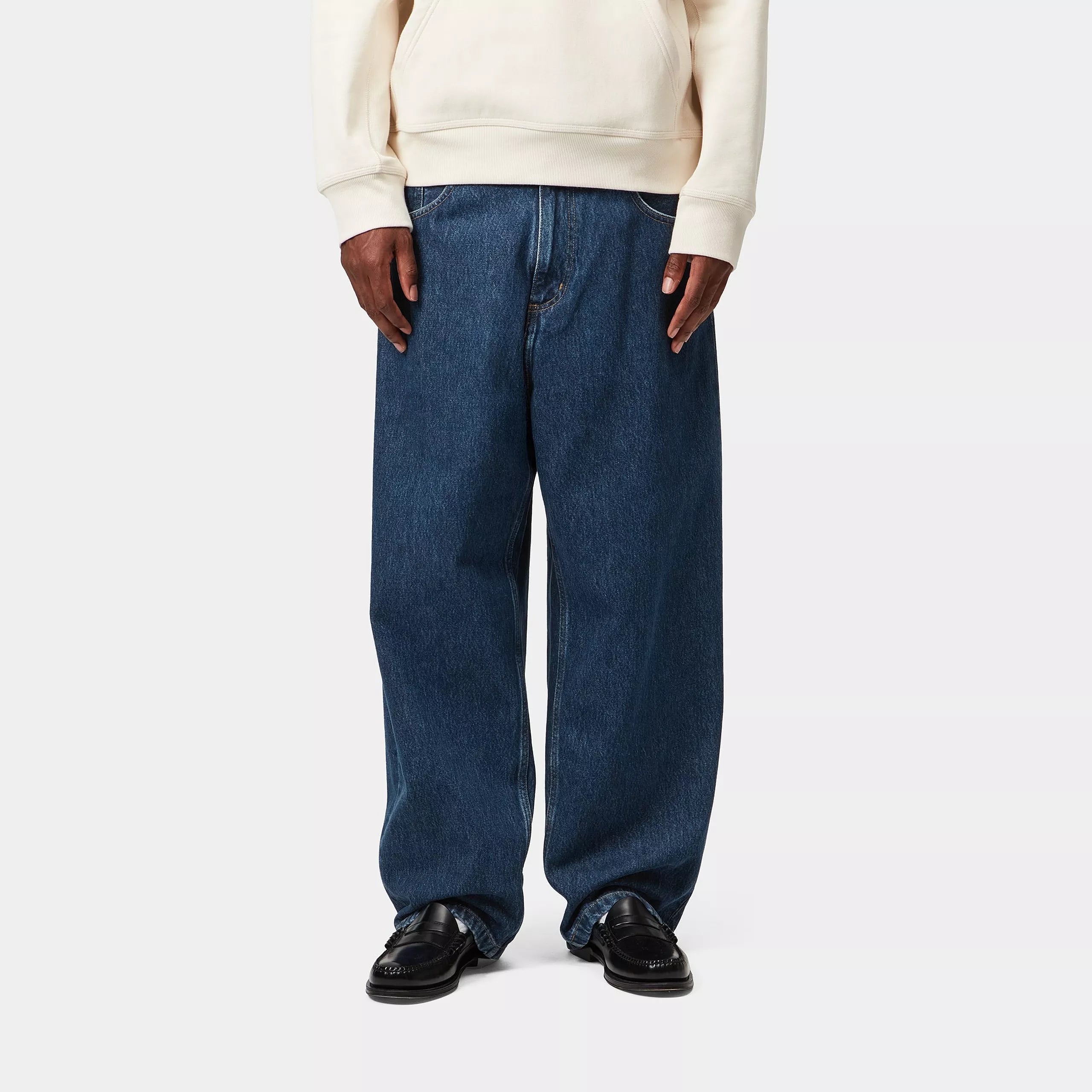 BRANDON PANT  - Blue (stone washed)