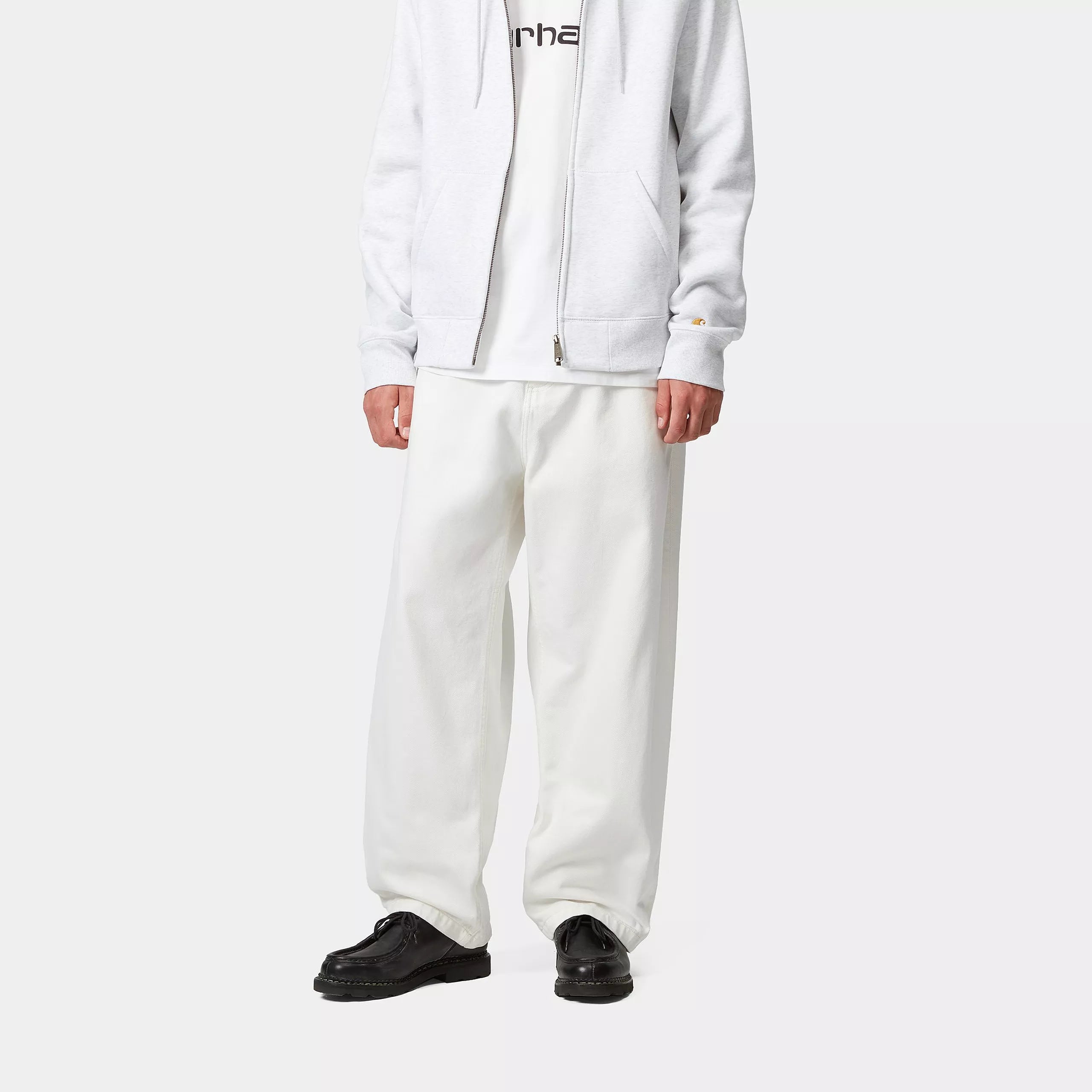 BRANDON PANT  - White (rinsed)