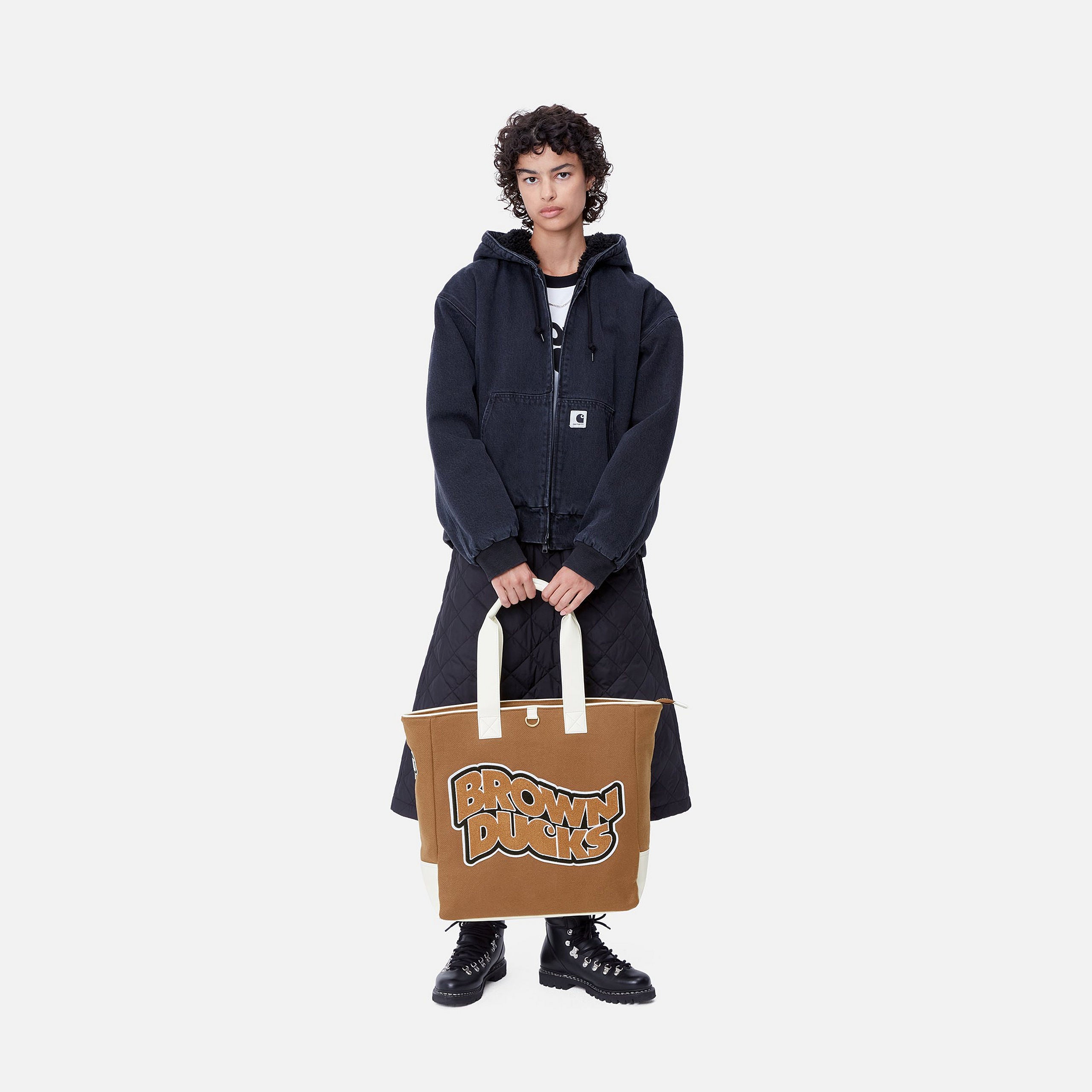 BROWN DUCKS TOTE - Hamilton Brown / Wax