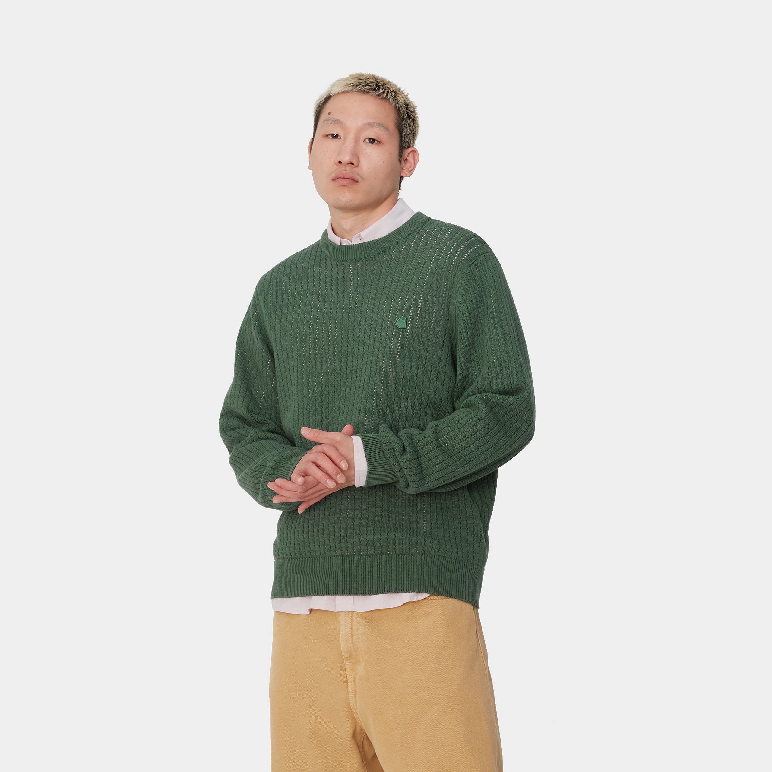 CALEN SWEATER - Duck Green