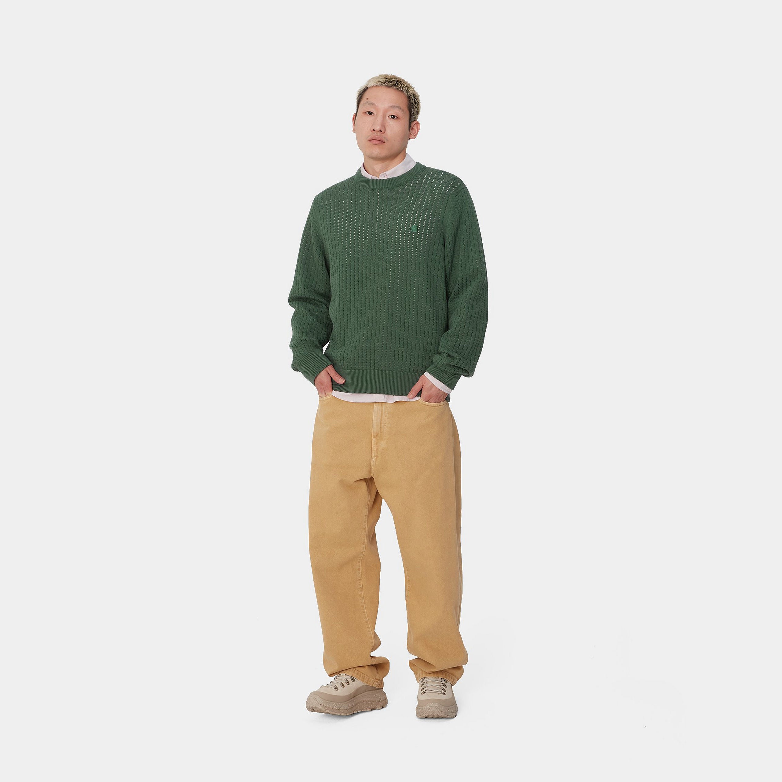 CALEN SWEATER - Duck Green