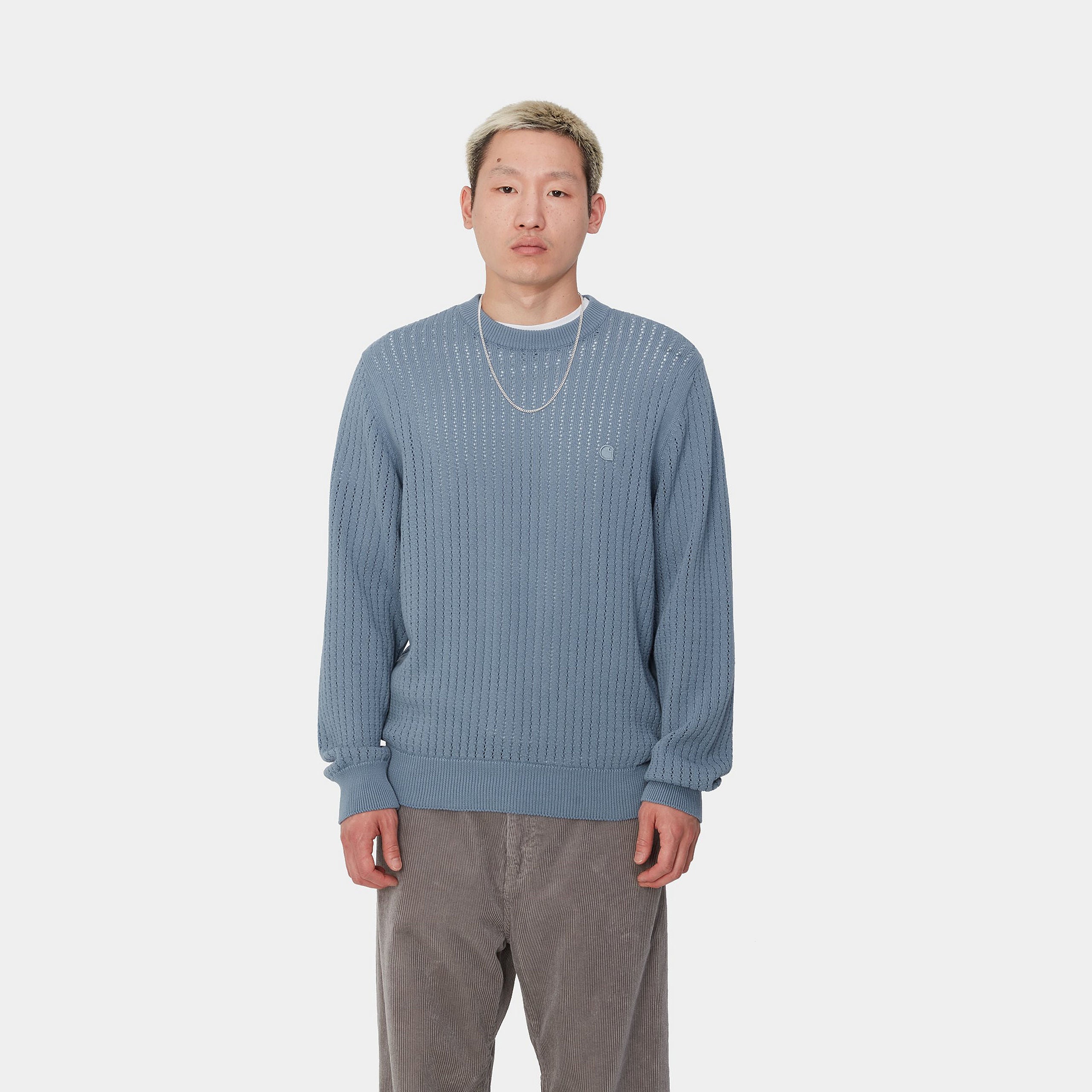 CALEN SWEATER - Misty Sky 2