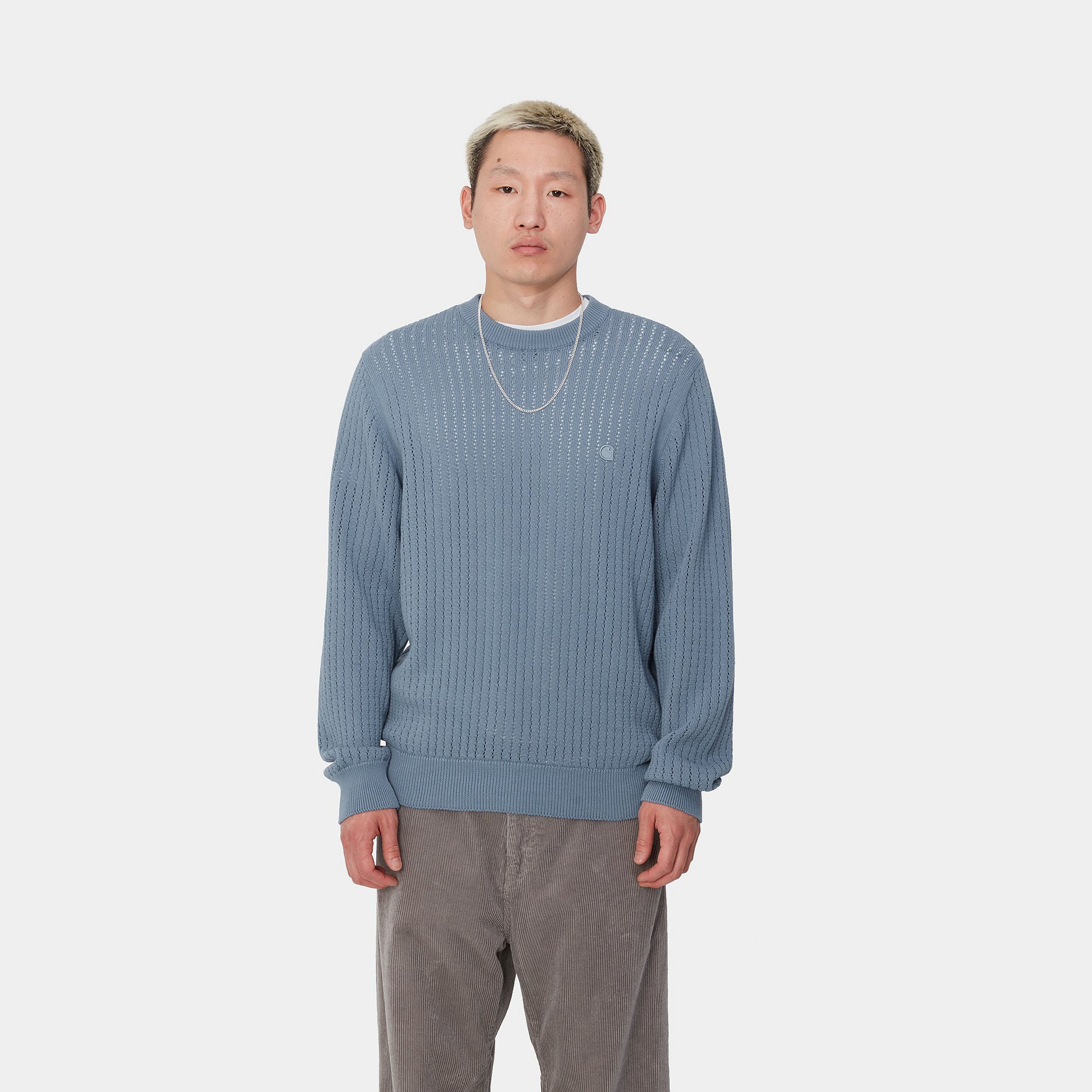 CALEN SWEATER - Misty Sky