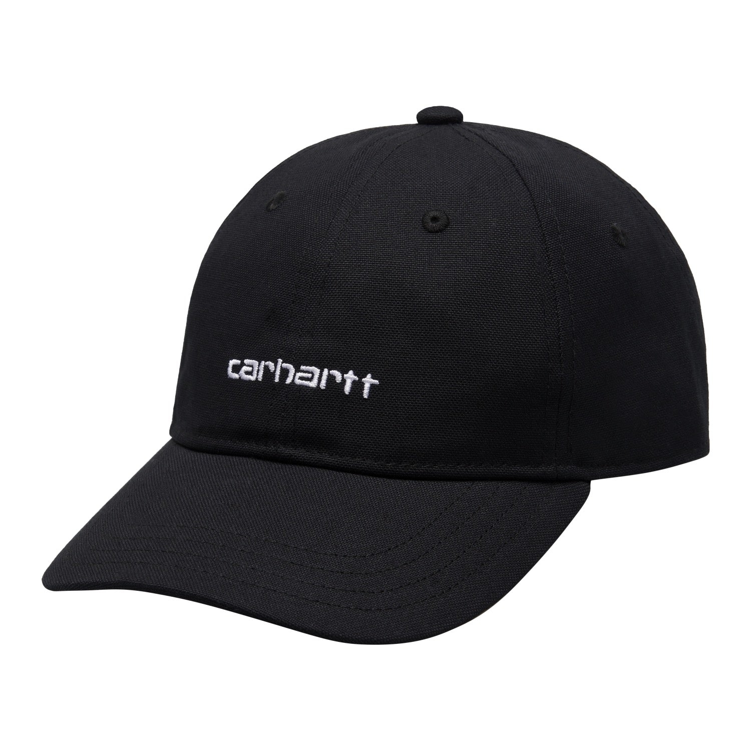 CANVAS SCRIPT CAP - Black / White