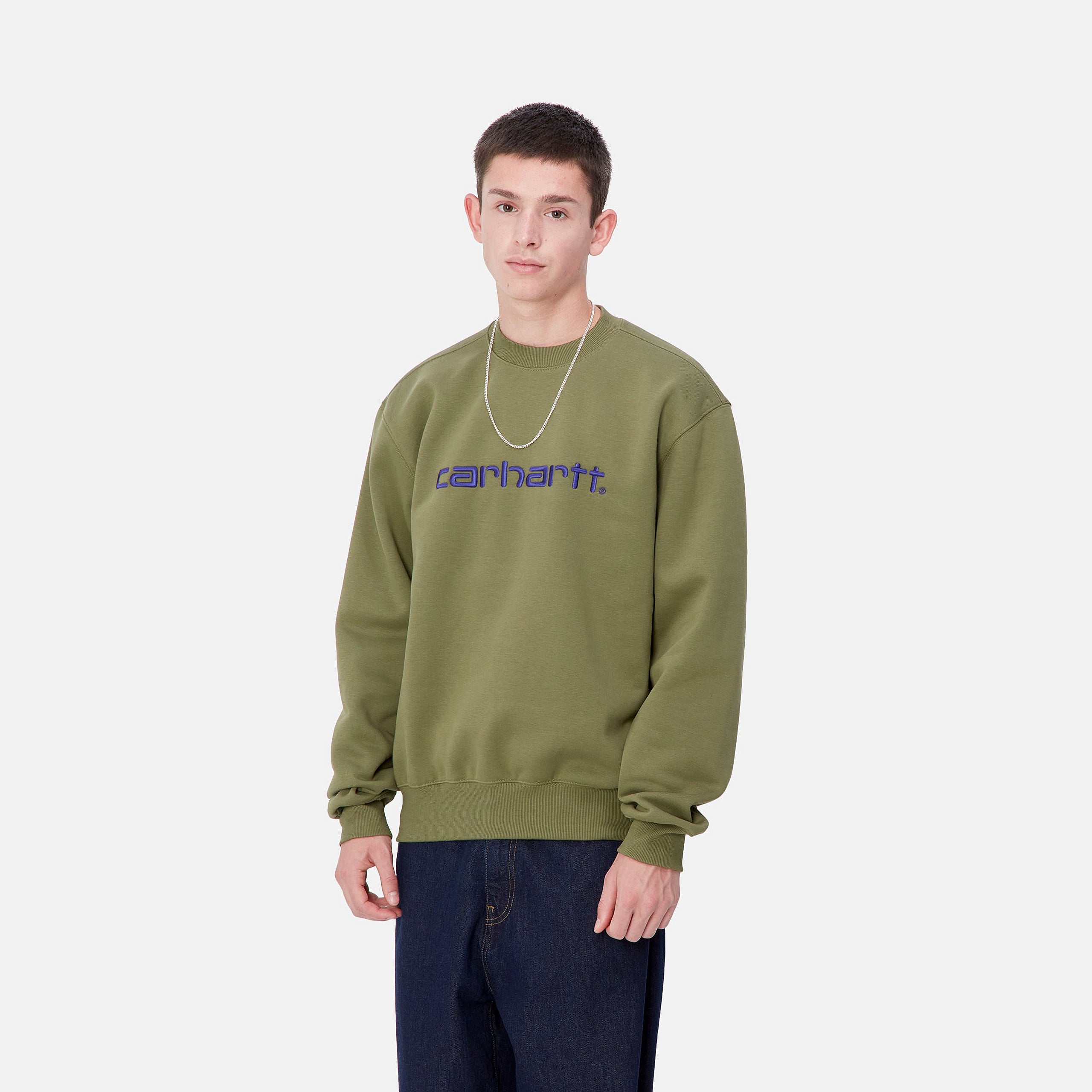 CARHARTT SWEAT - Capulet / Aura