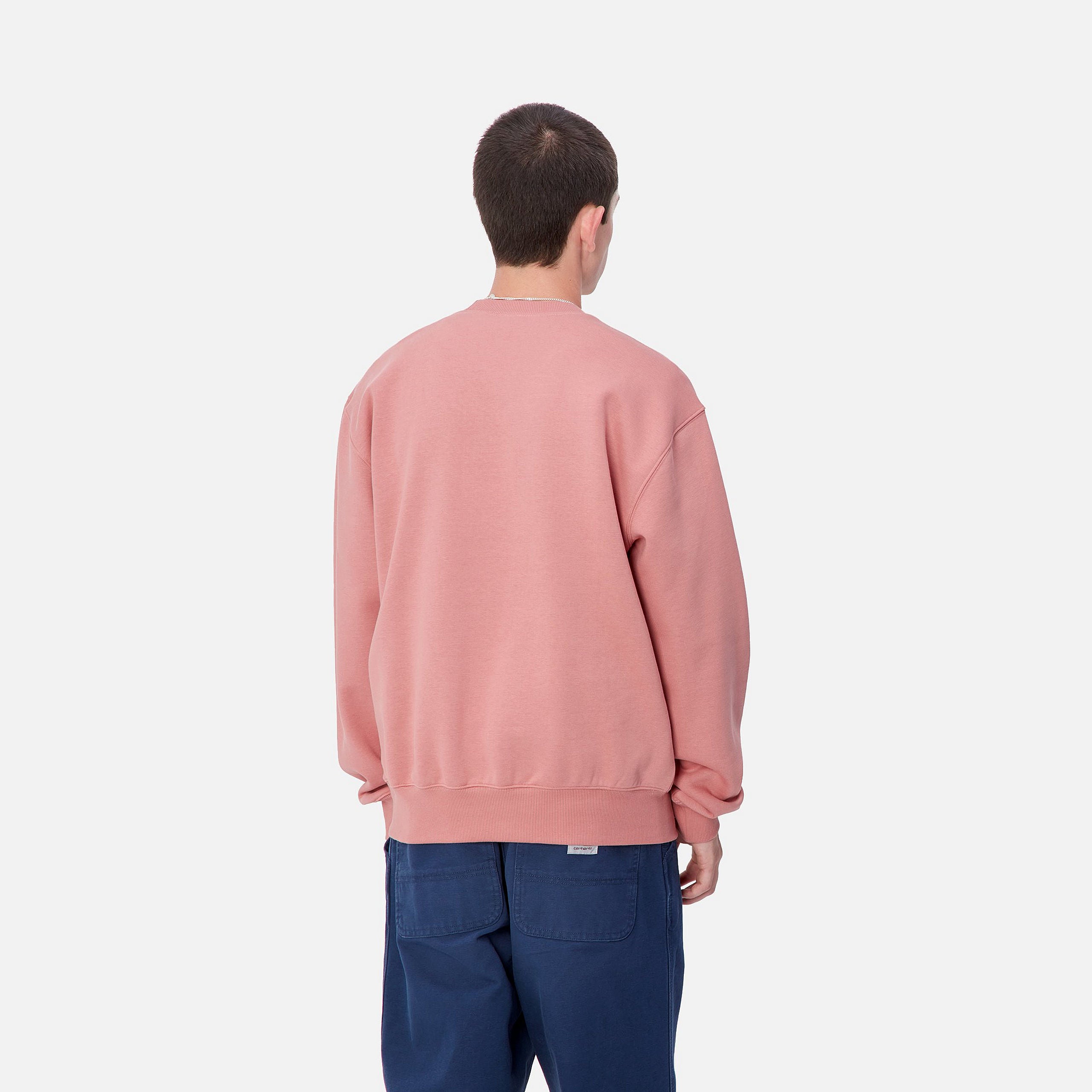 CARHARTT SWEAT - Dusty Rose / Sycamore Tree