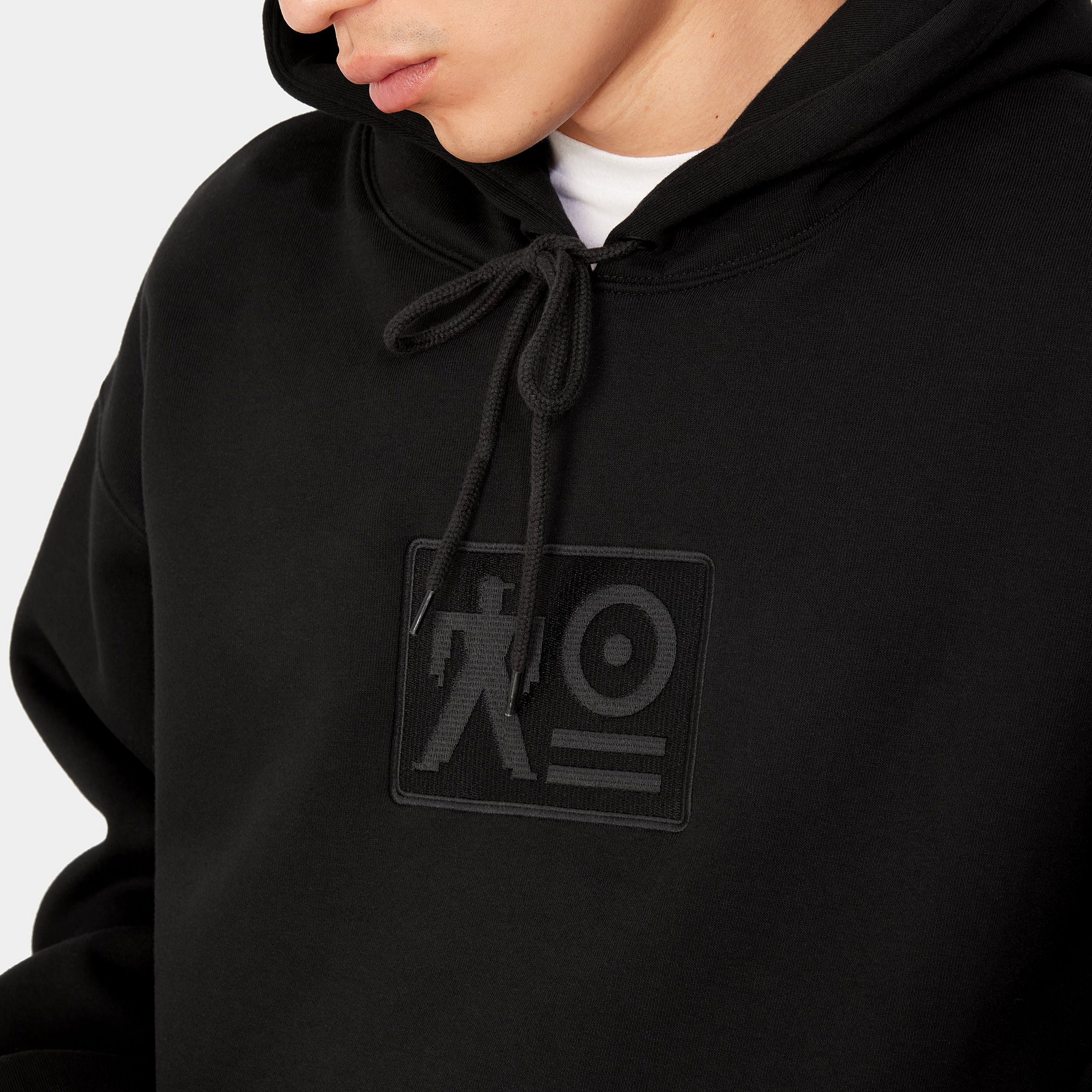 TRESOR BASEMENT HOODED SWEATSHIRT - Black / Grey 5
