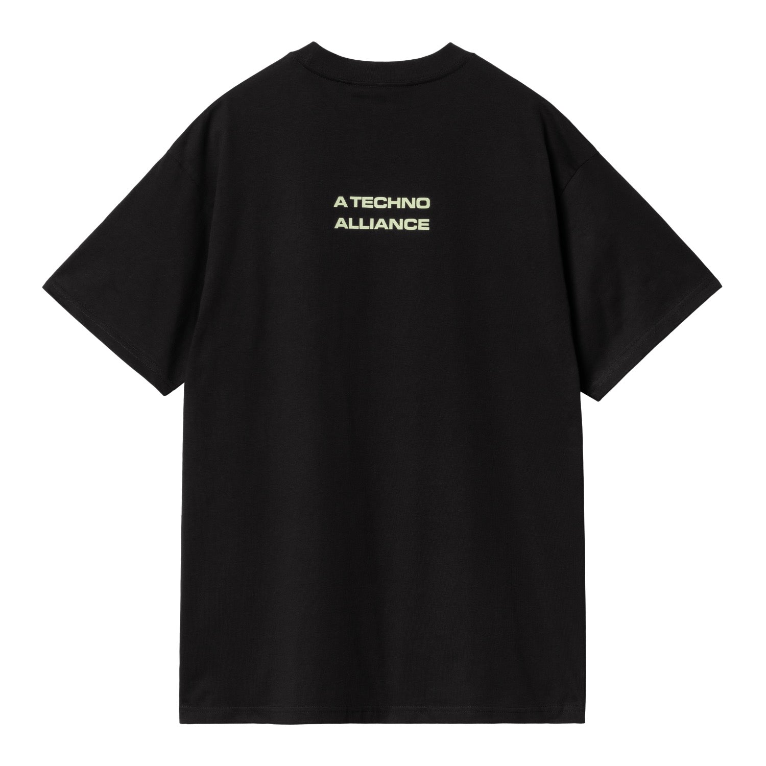 TRESOR TECHNO ALLIANCE S/S T-SHIRT - Black / Glow Green 5