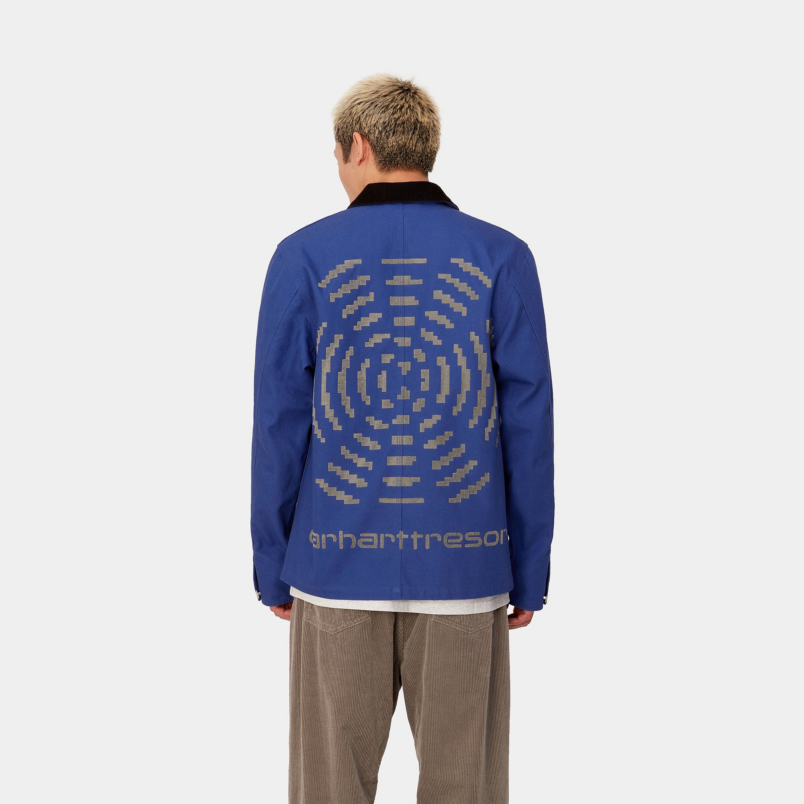 TRESOR WAY OF THE LIGHT MICHIGAN COAT - Lazurite / Dark Grey 3