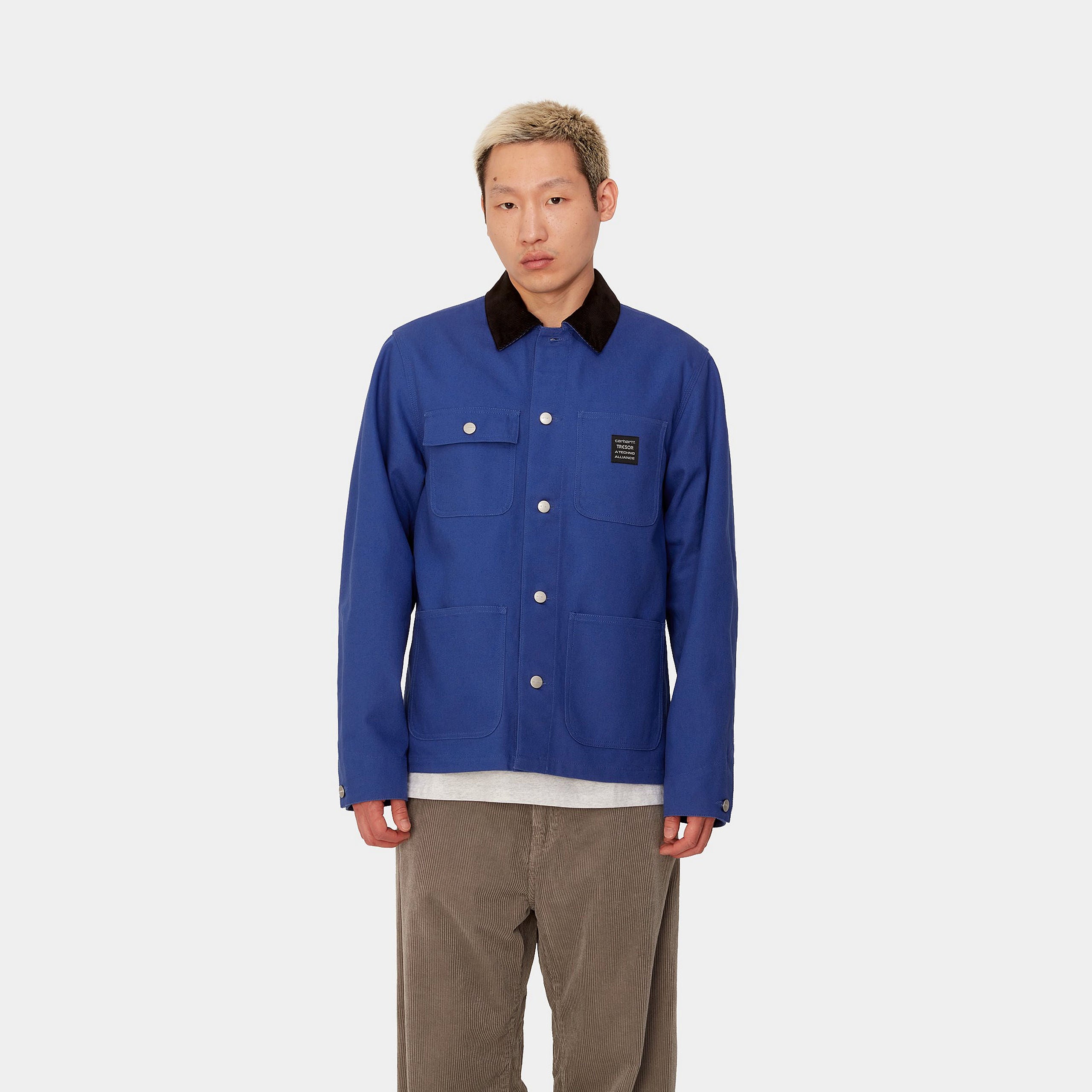 TRESOR WAY OF THE LIGHT MICHIGAN COAT - Lazurite / Dark Grey 2