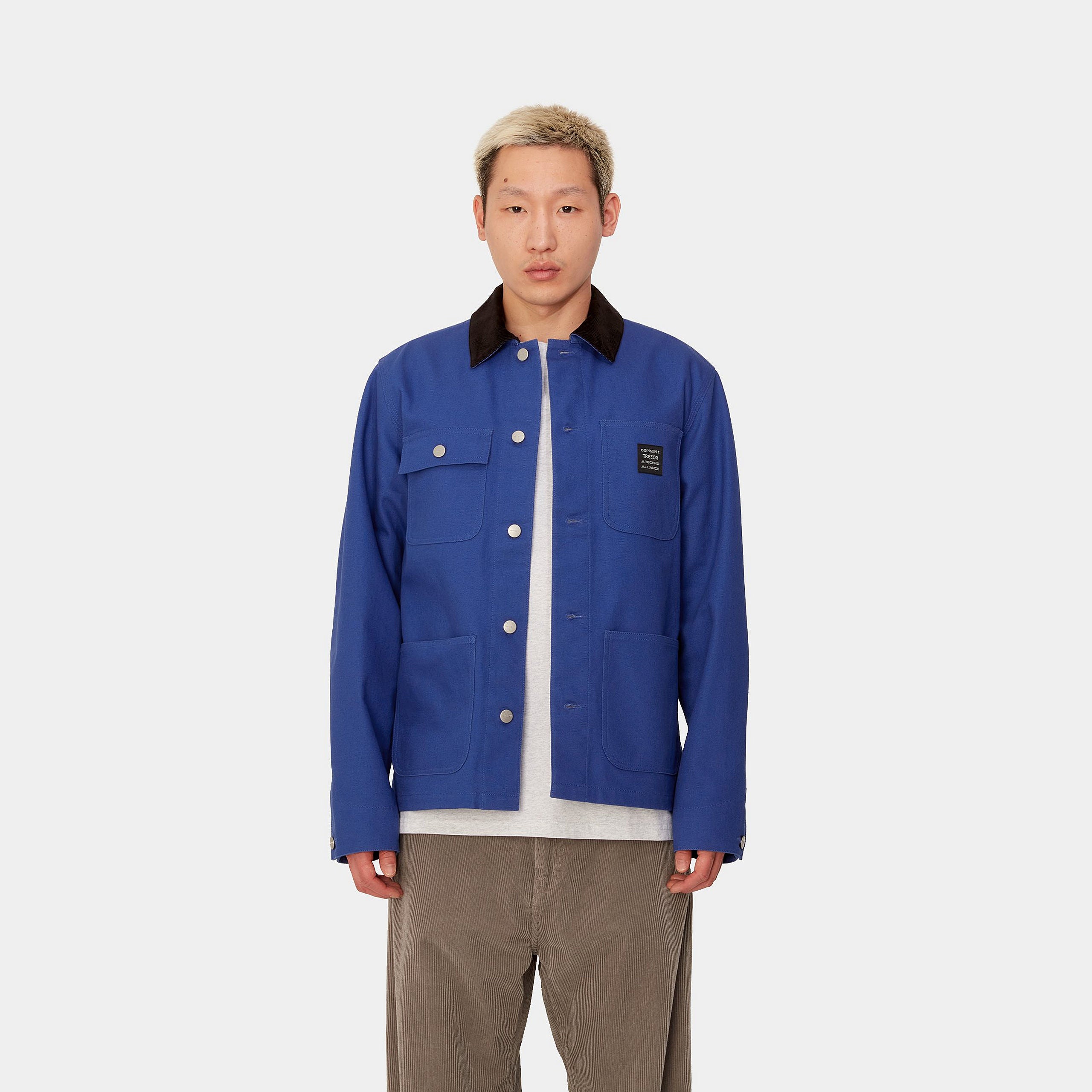 TRESOR WAY OF THE LIGHT MICHIGAN COAT - Lazurite / Dark Grey 4