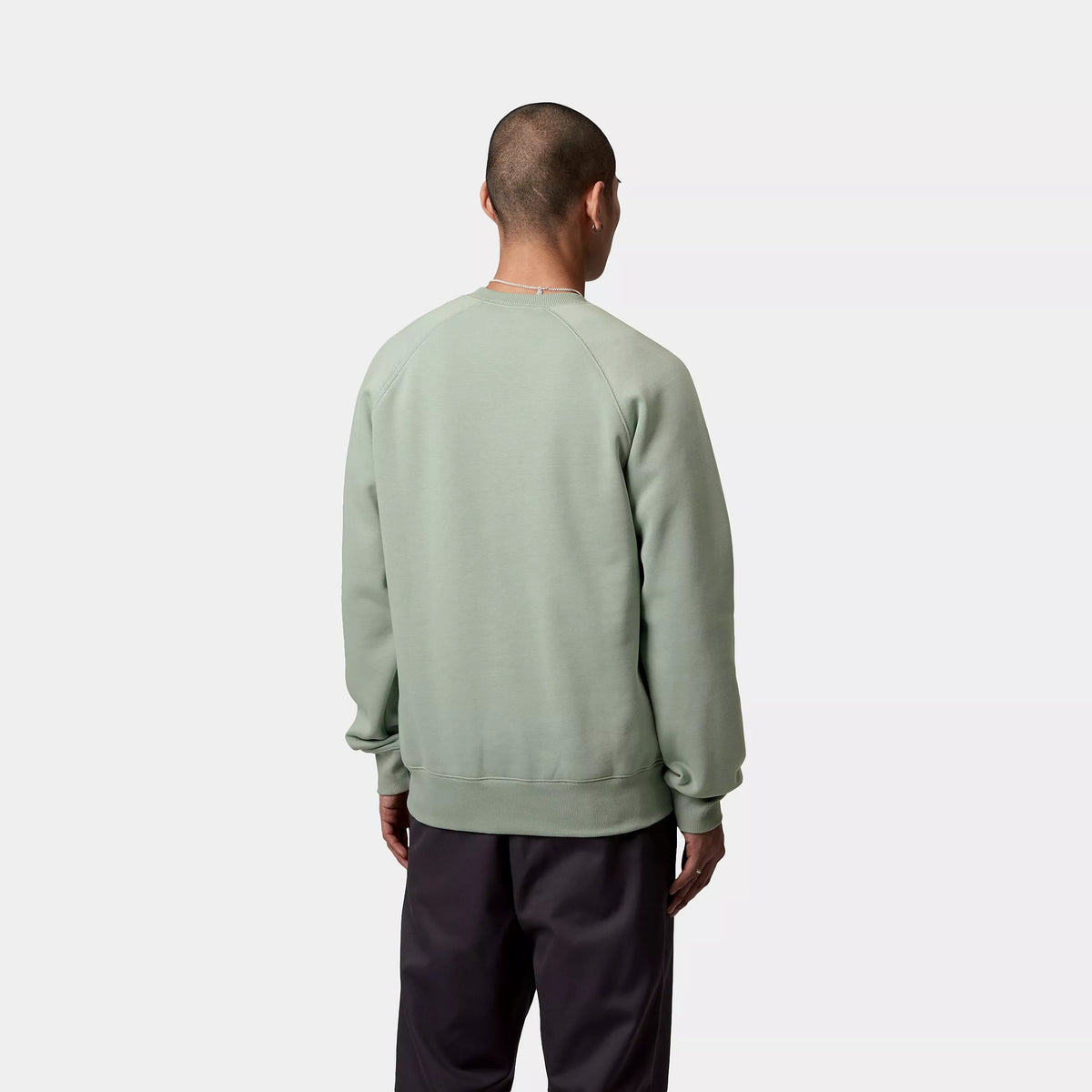CHASE SWEATSHIRT - Frosted Green / Gold 3