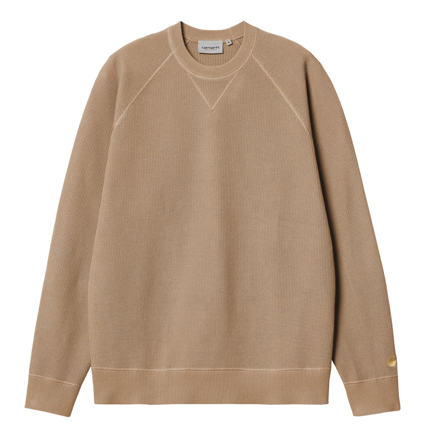 CHASE SWEATER - Dusty H Brown / Gold