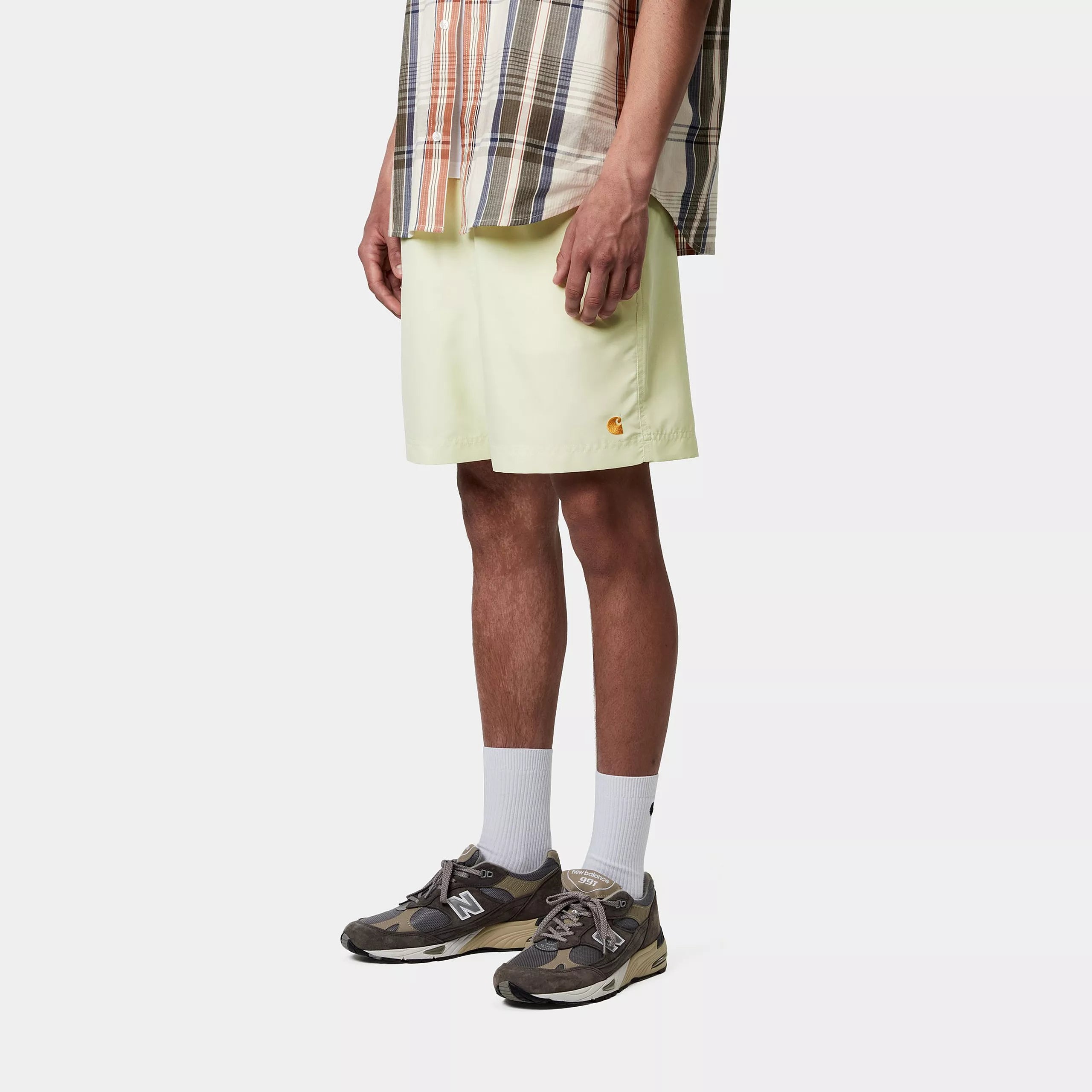 CHASE SWIM TRUNKS - Air Green / Gold