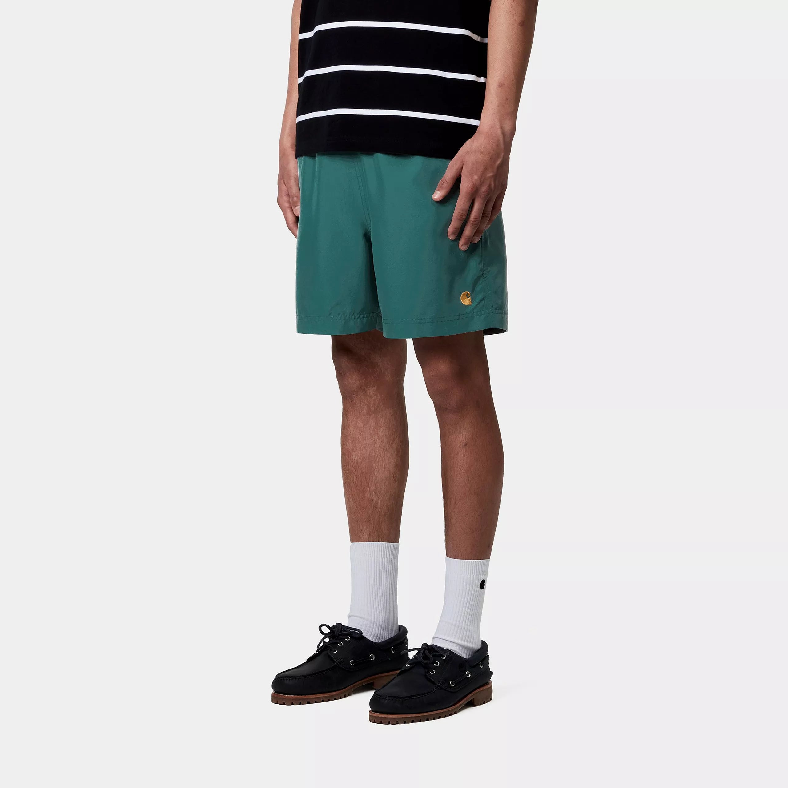 CHASE SWIM TRUNKS - Rainforest / Gold
