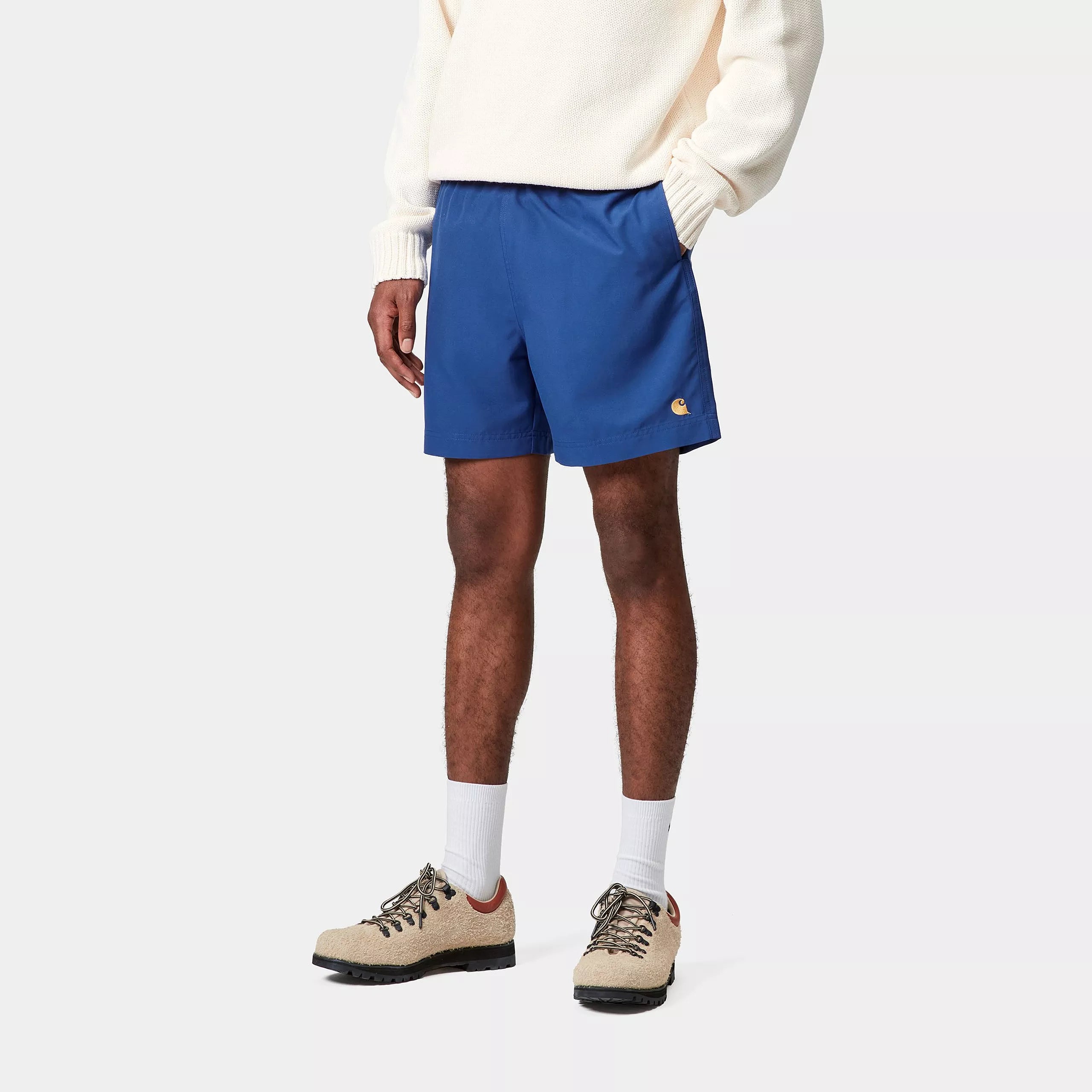 CHASE SWIM TRUNKS  - Wolfsbane / Gold
