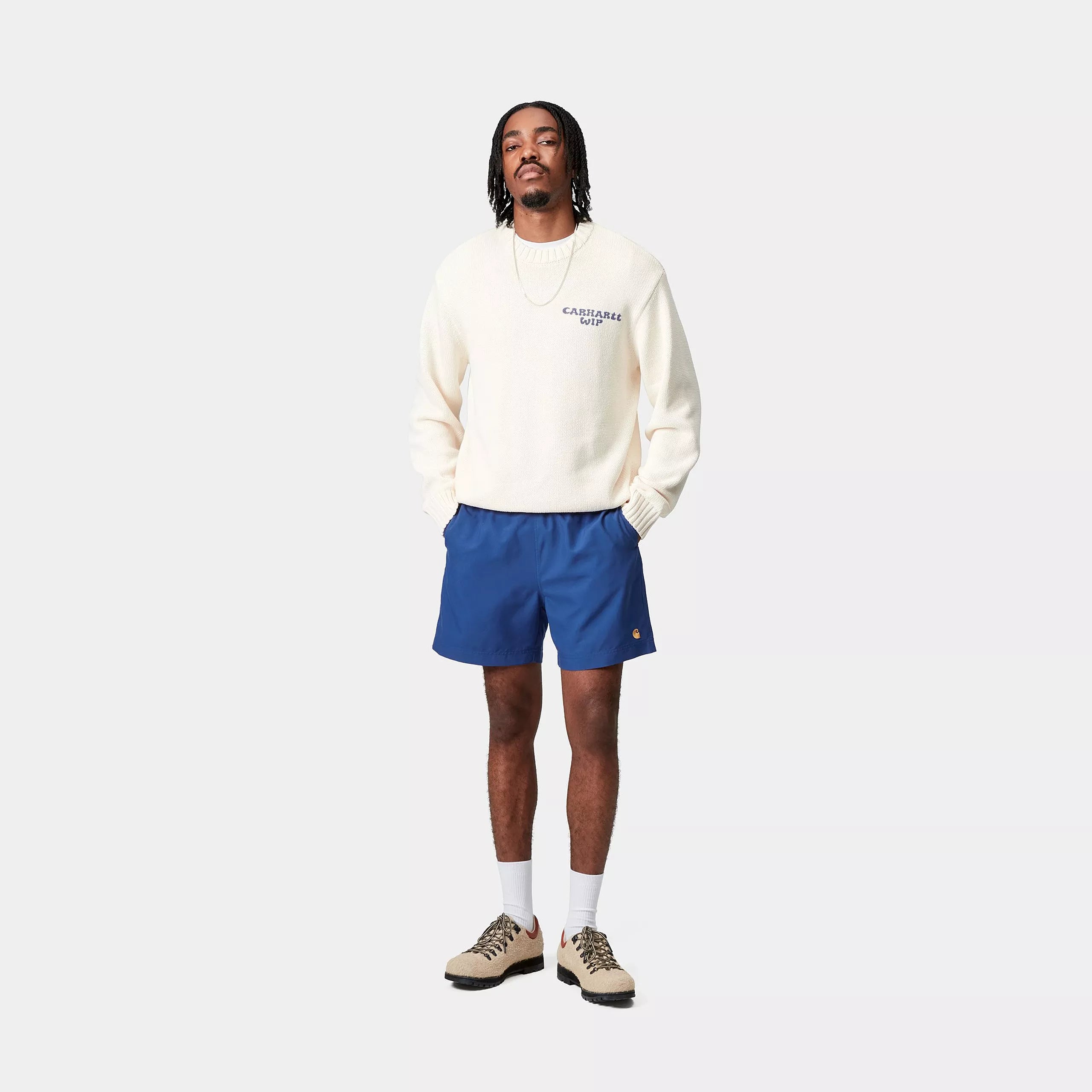CHASE SWIM TRUNKS  - Wolfsbane / Gold
