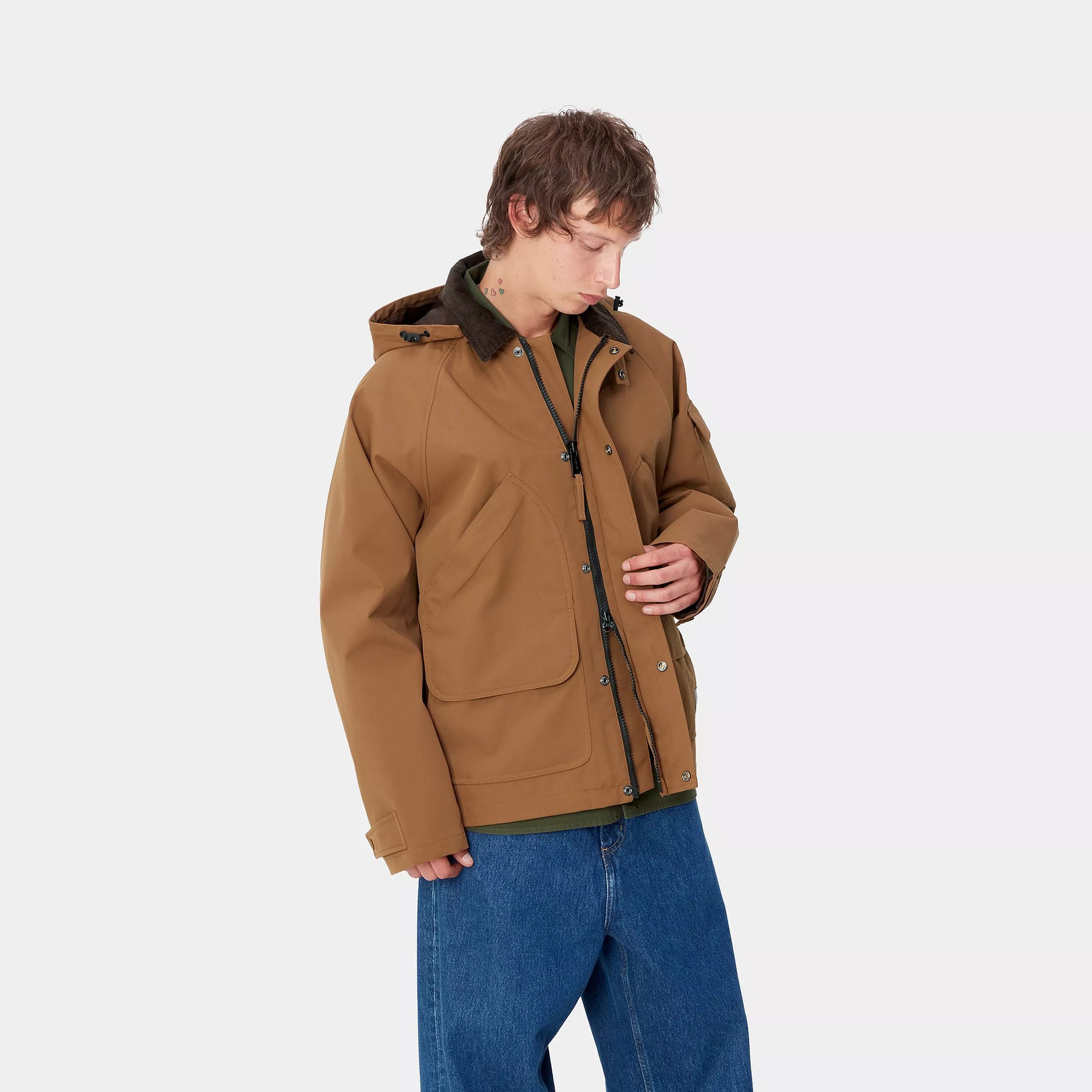 CLARTON JACKET - Hamilton Brown / Tobacco