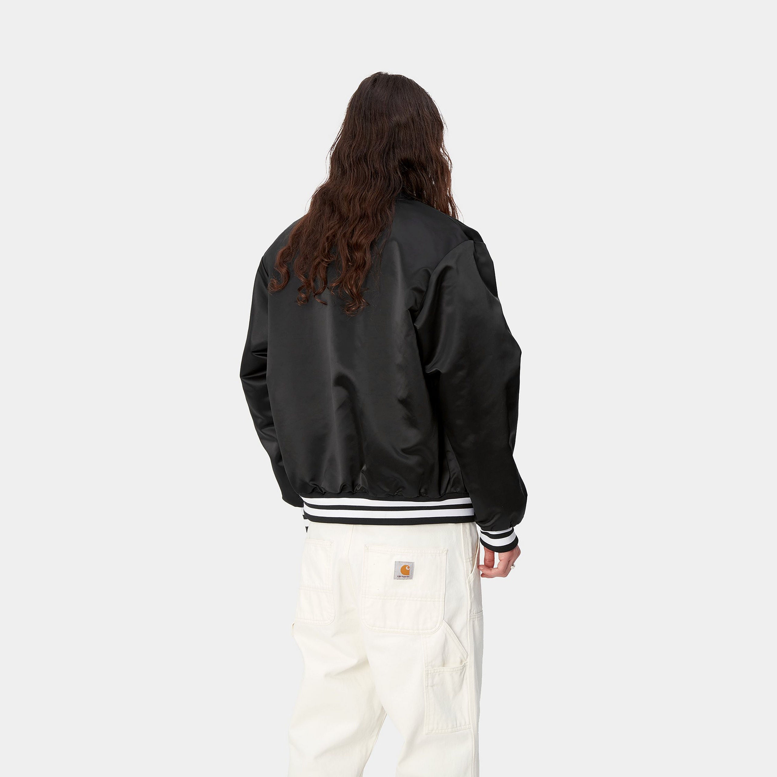 CLASS OF 89 BOMBER JACKET - Black / White