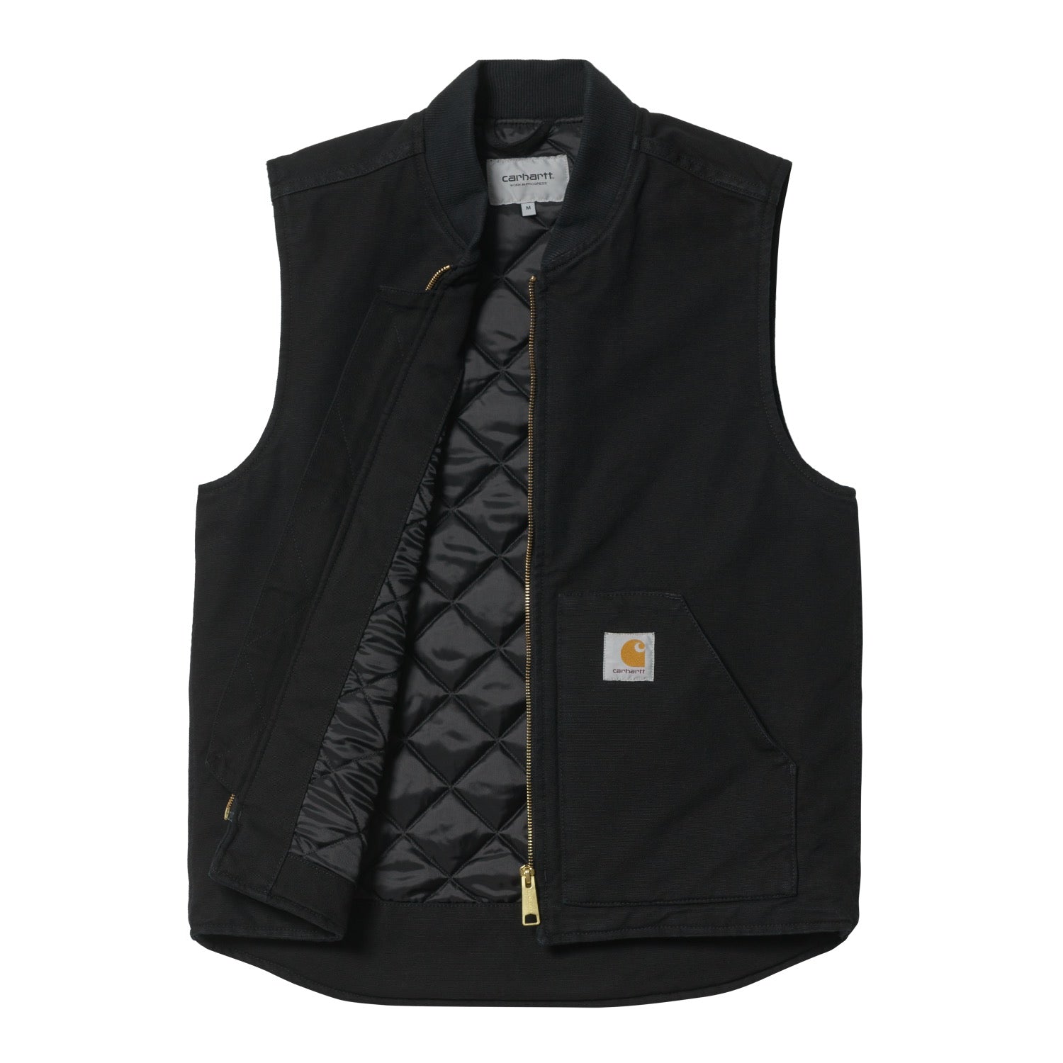 CLASSIC VEST - Black (rinsed)