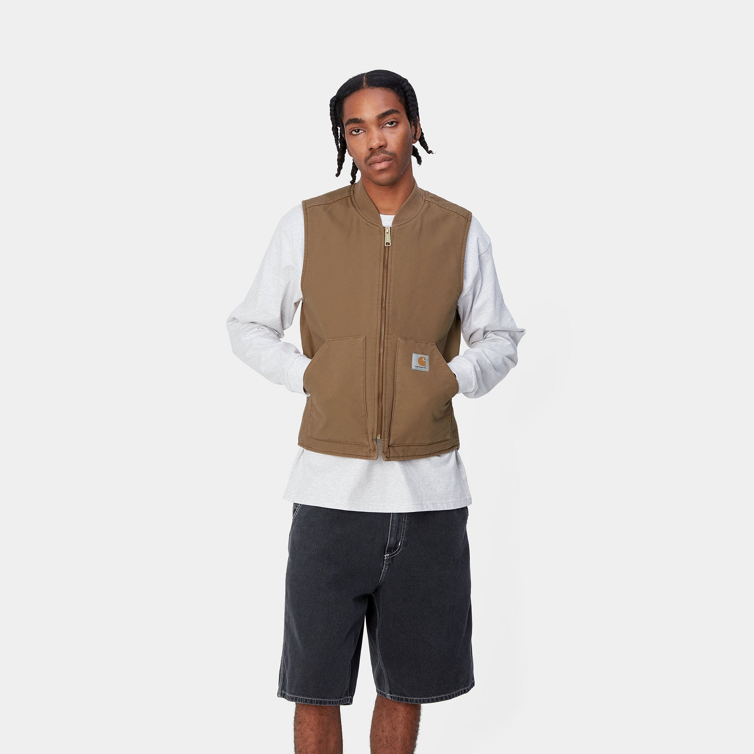 CLASSIC VEST - Hamilton Brown (rinsed)