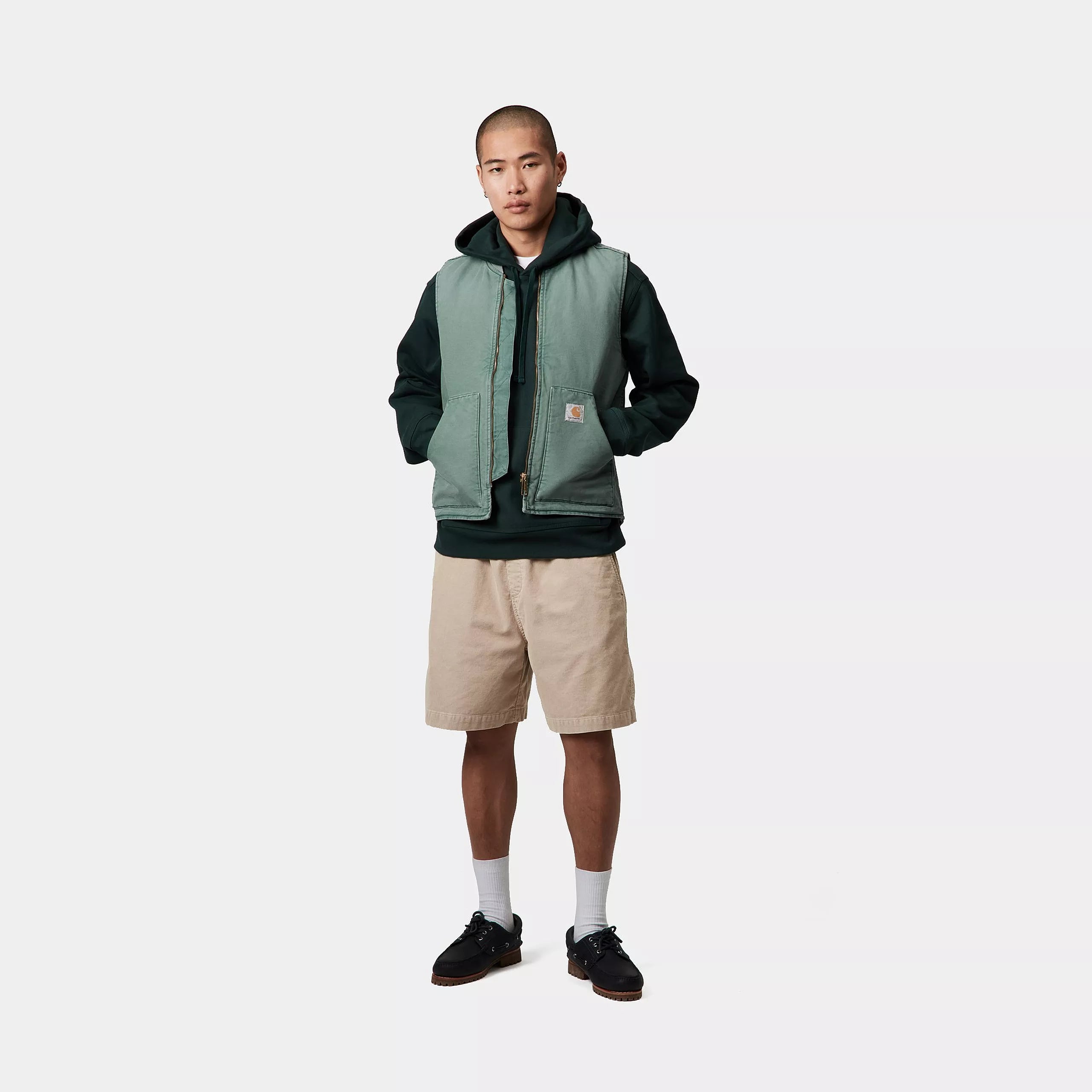 CLASSIC VEST - Silver Pine (stone canvas) 5