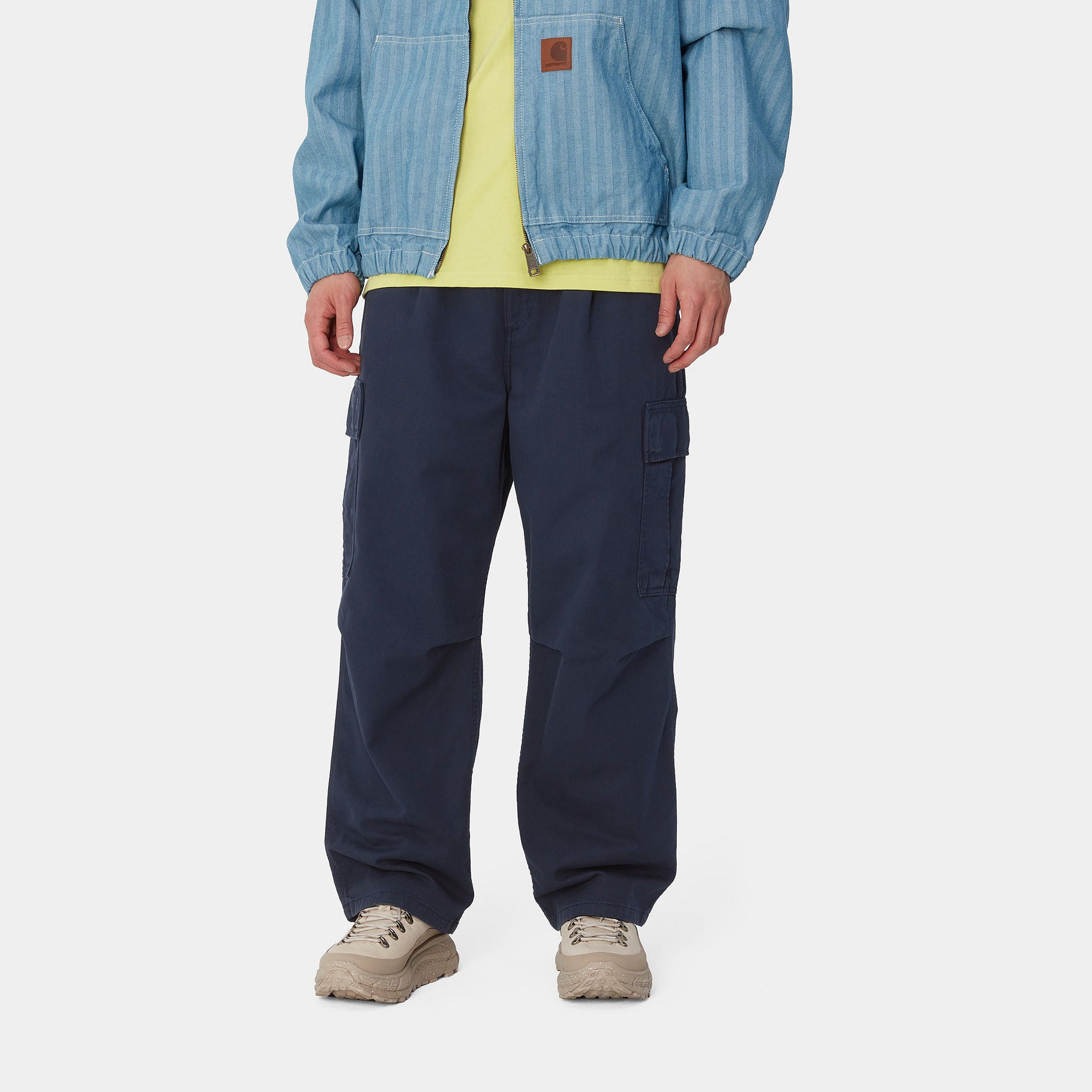 COLE CARGO PANT - Air Force Blue (garment dyed)