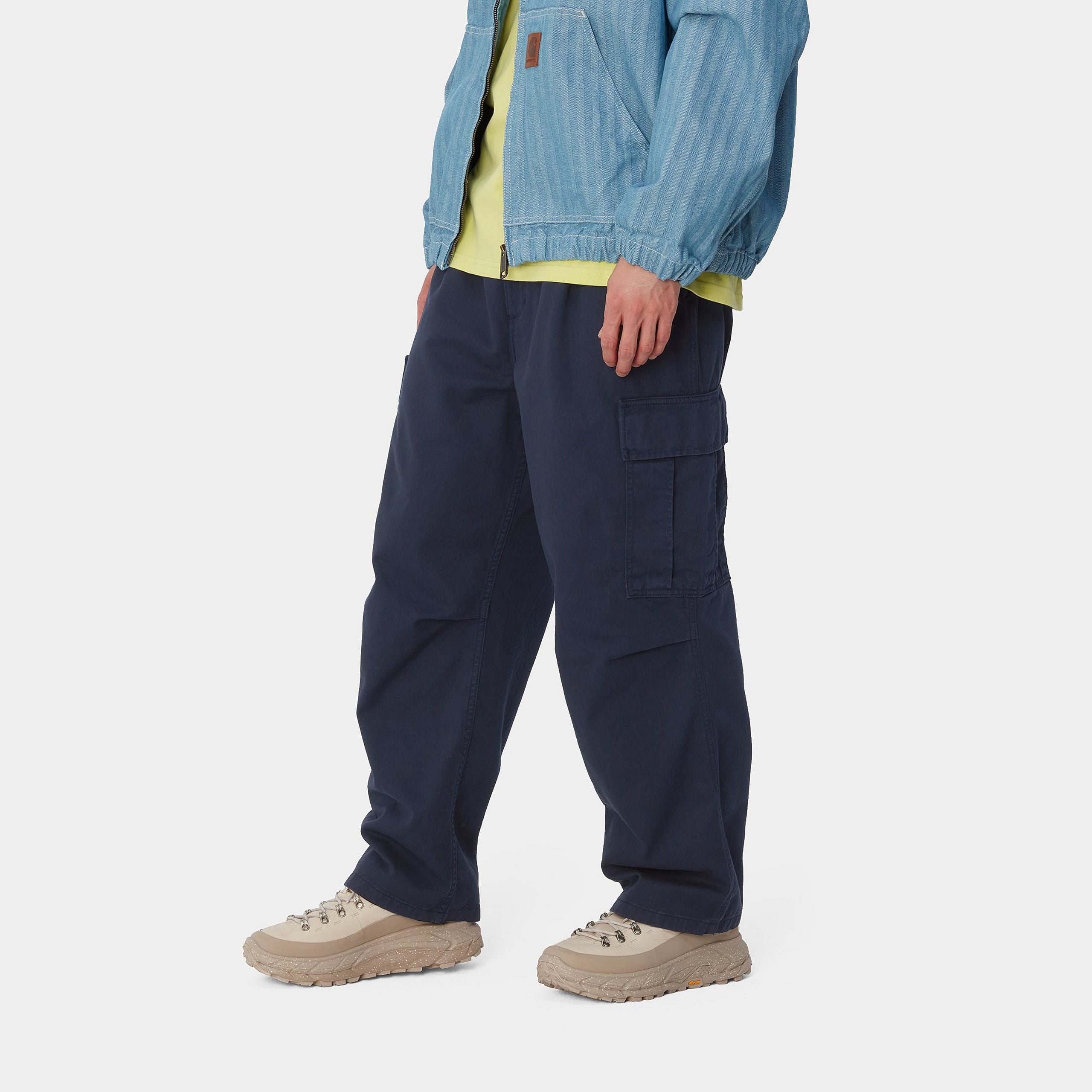 COLE CARGO PANT - Air Force Blue (garment dyed)