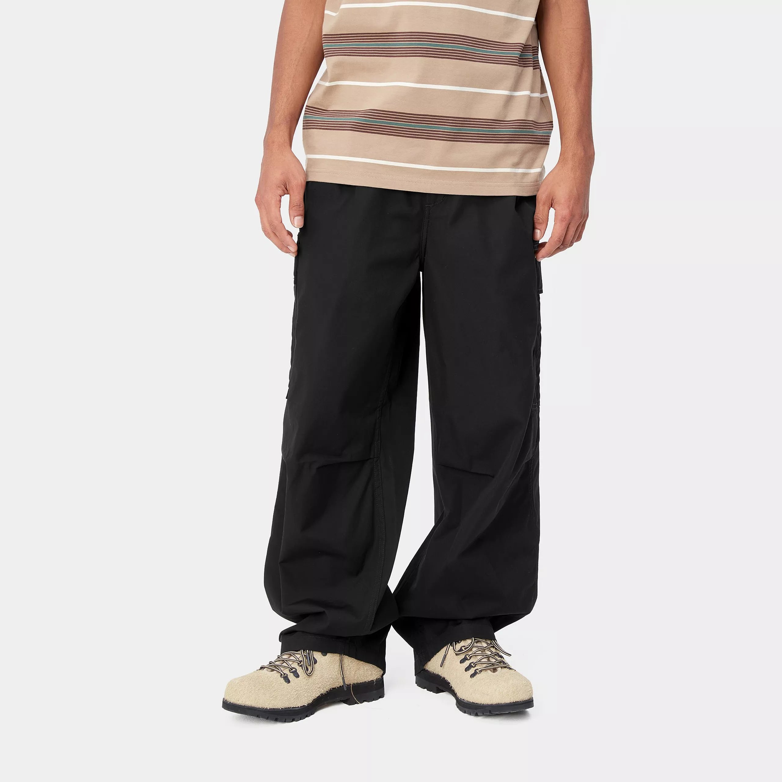 COLE CARGO PANT - Black (rinsed)