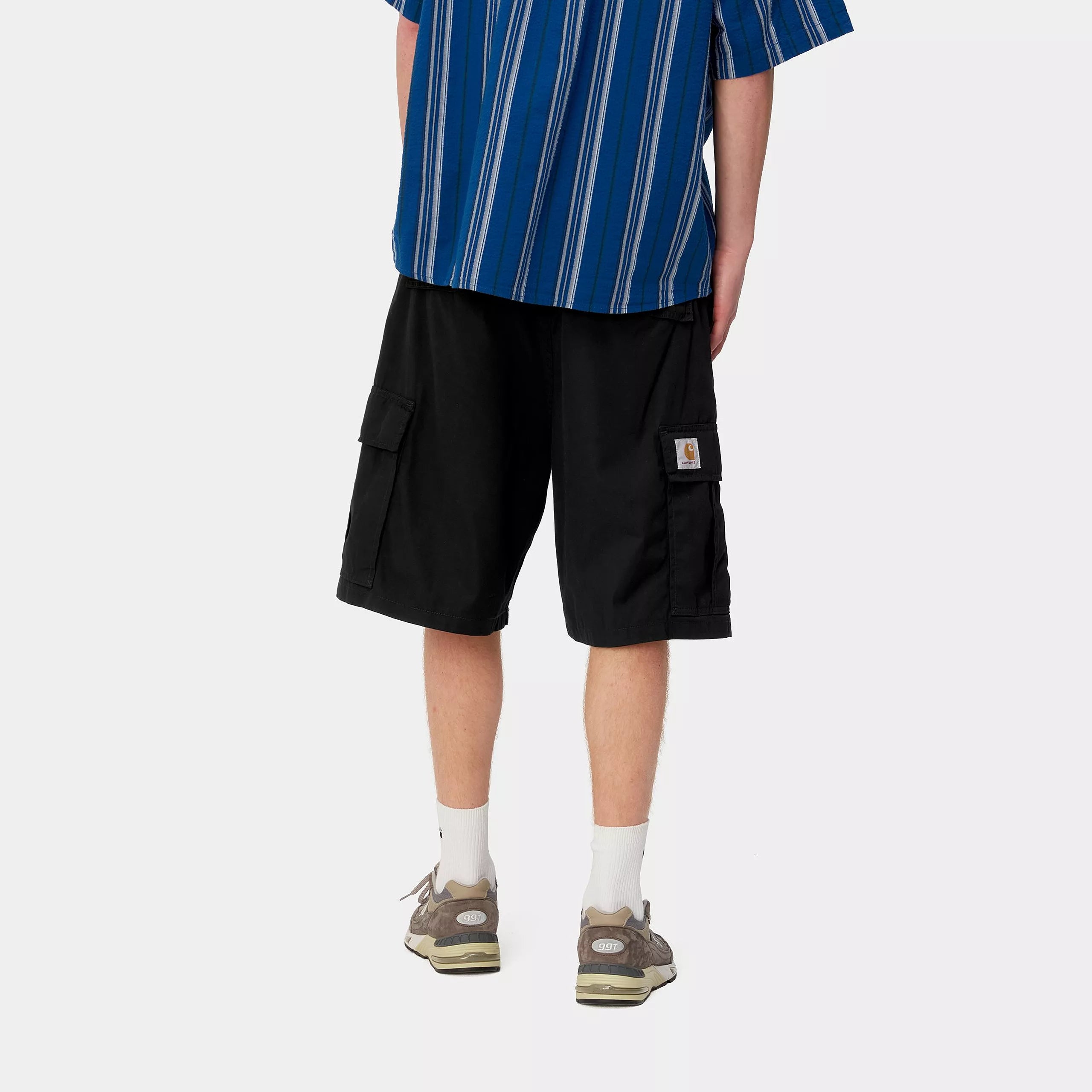 COLE CARGO SHORT - Black (rinsed)
