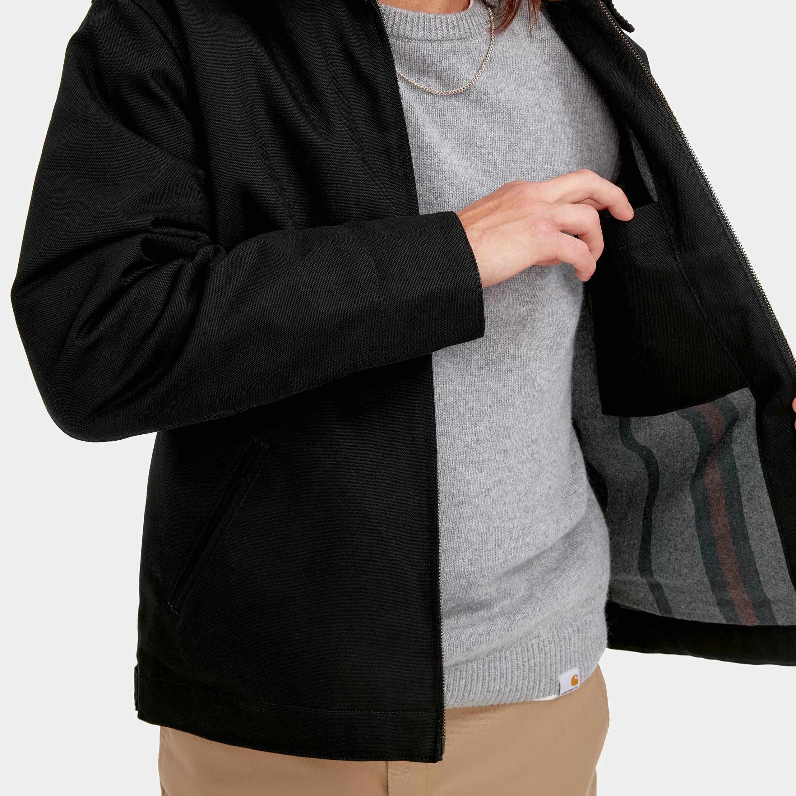 DETROIT JACKET - Black / Black (rigid)