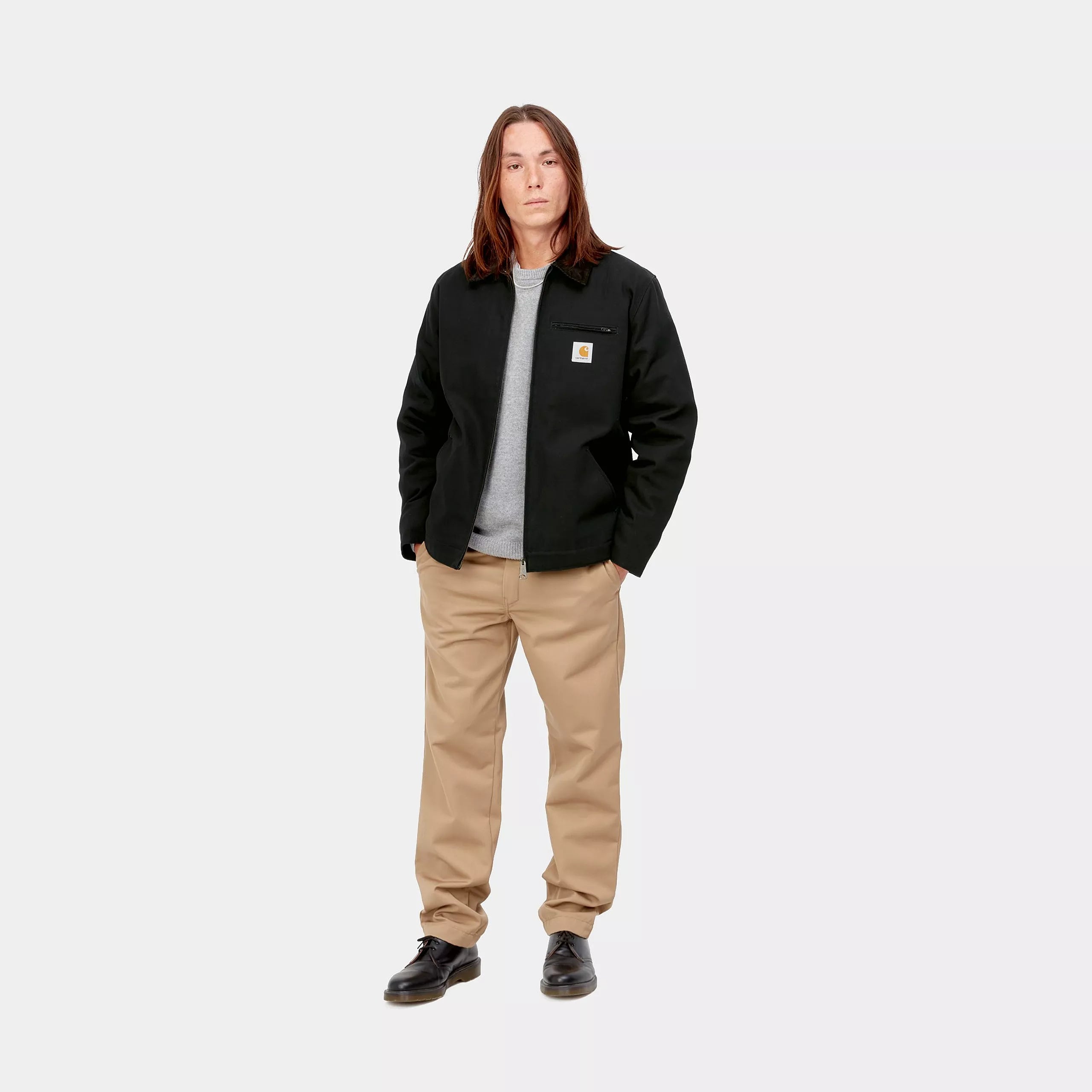 DETROIT JACKET - Black / Black (rigid)