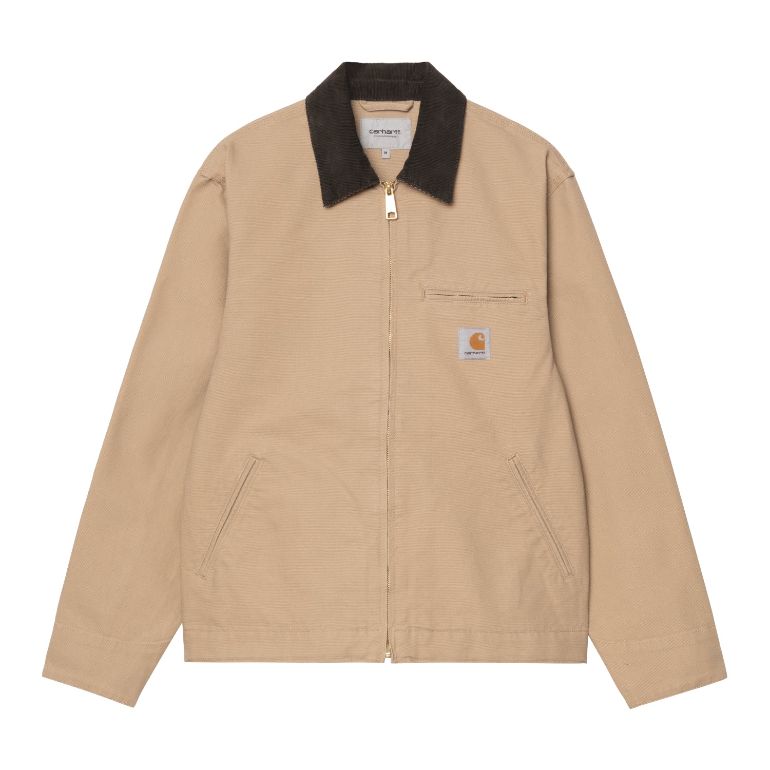 DETROIT JACKET - Dusty H Brown / Tobacco (rinsed)