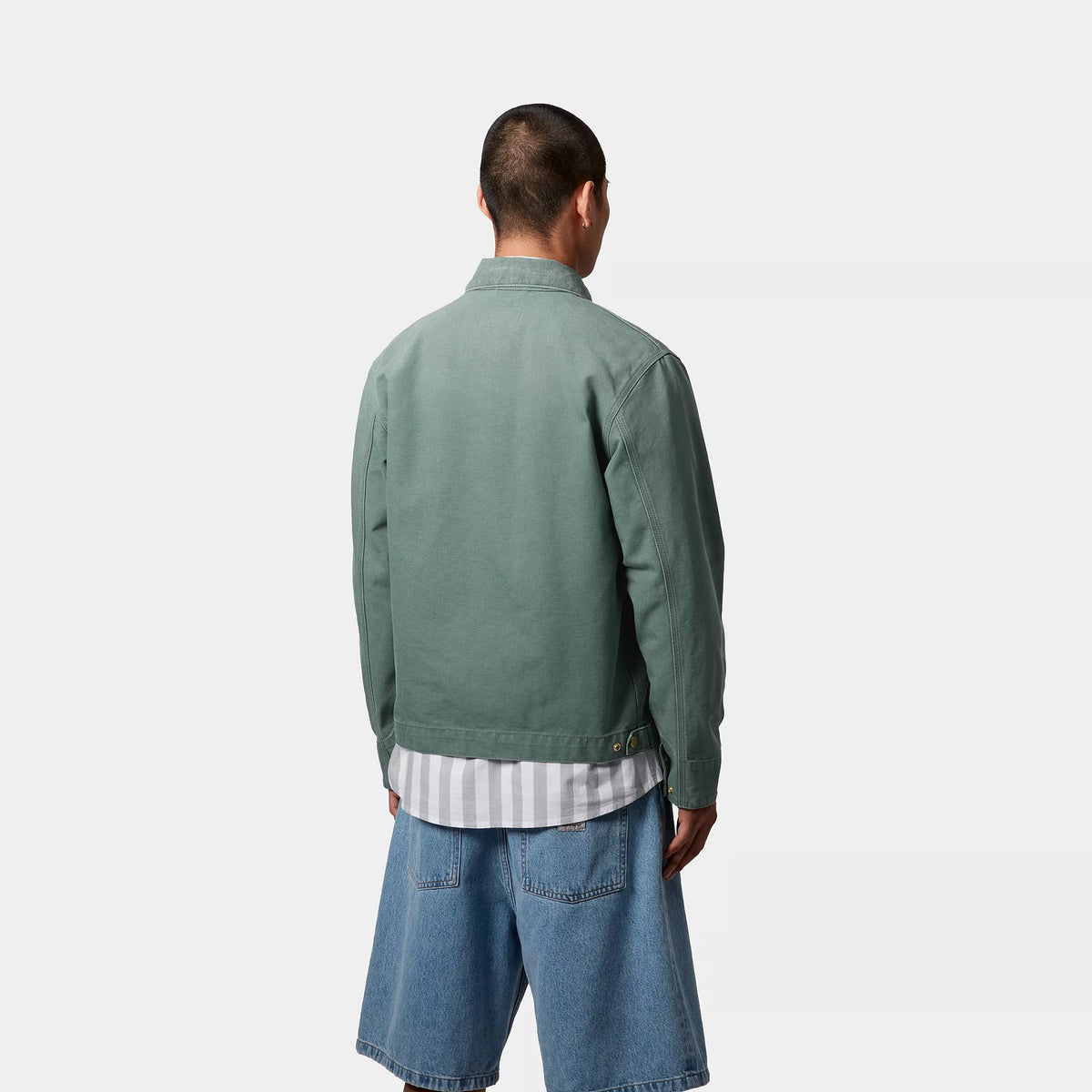 DETROIT JACKET - Silver Pine / Silver Pine (stone canvas) 3