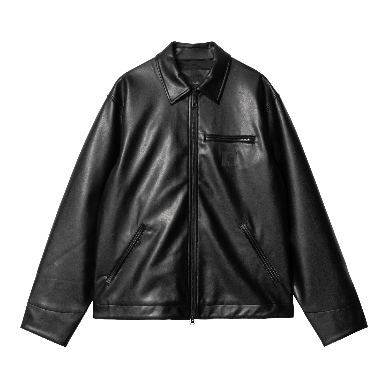 DETROIT LEATHER JACKET - Black