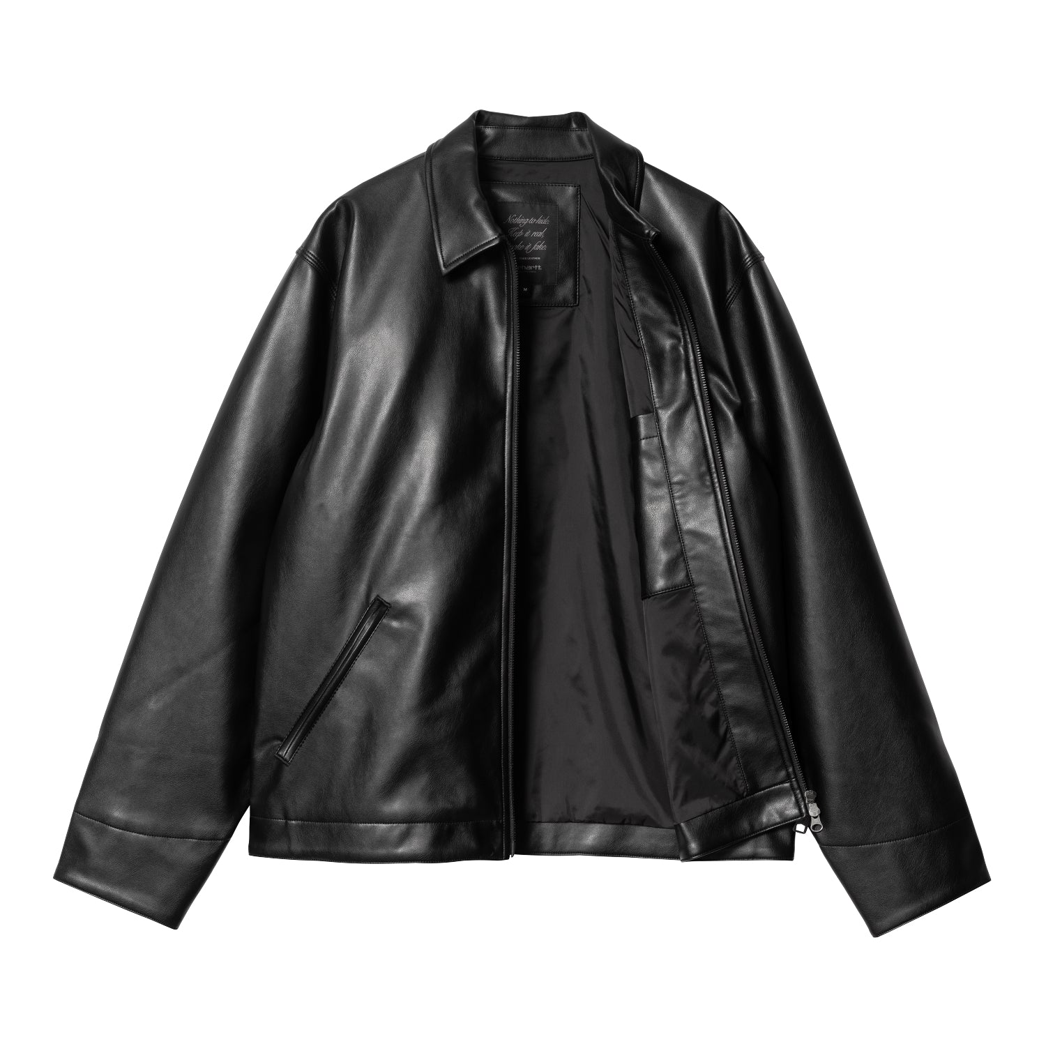 DETROIT LEATHER JACKET - Black