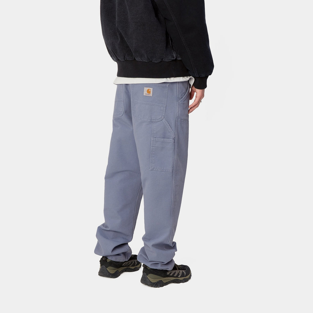 DOUBLE KNEE PANT - Bay Blue (aged canvas)