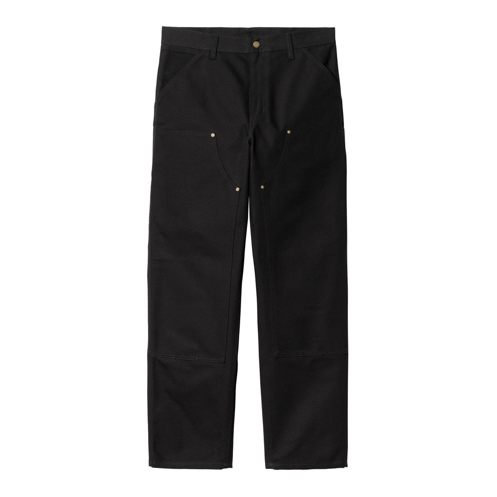 DOUBLE KNEE PANT - Black (rigid)